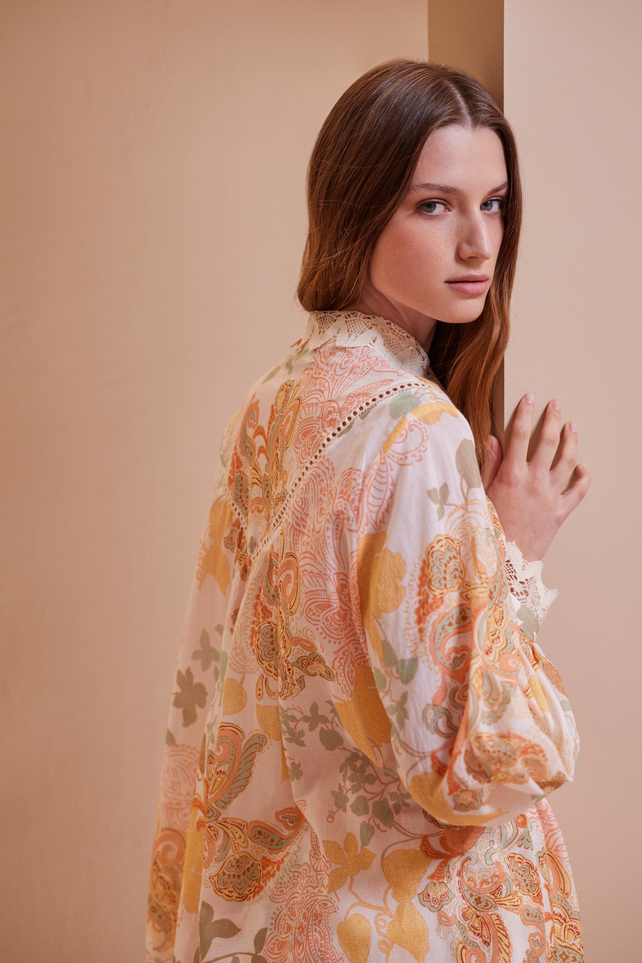 DEVOTION TWINS - Loylieta Shirt Melon - Magpie Style