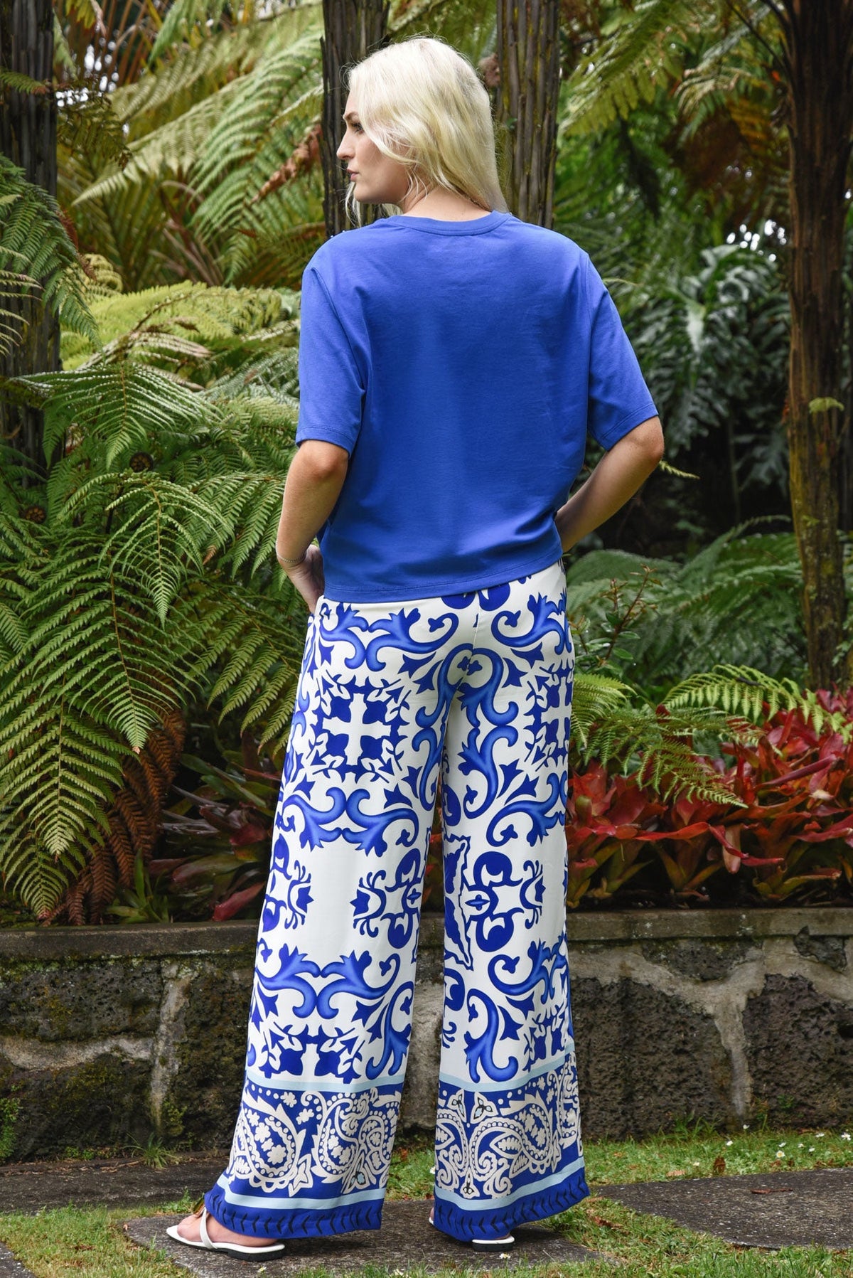 CURATE Take Your Lead Pant - Blue Tile