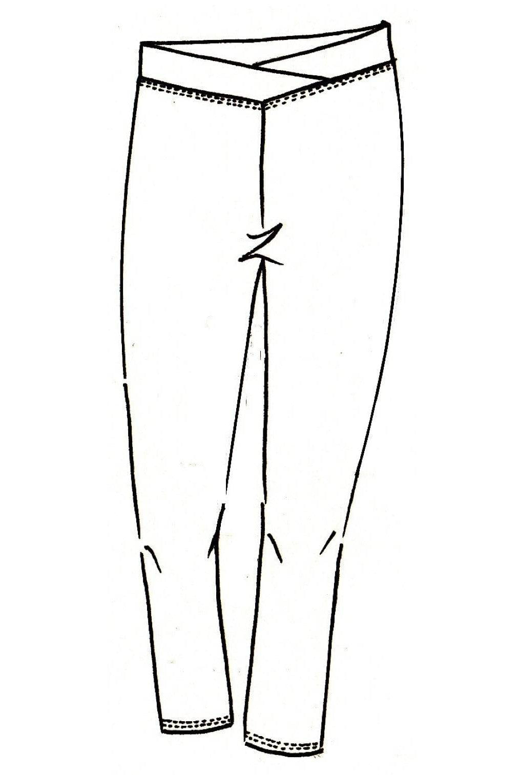 PAULA RYAN ESSENTIALS Capri Legging/pant - Classic Microjersey - Paula Ryan