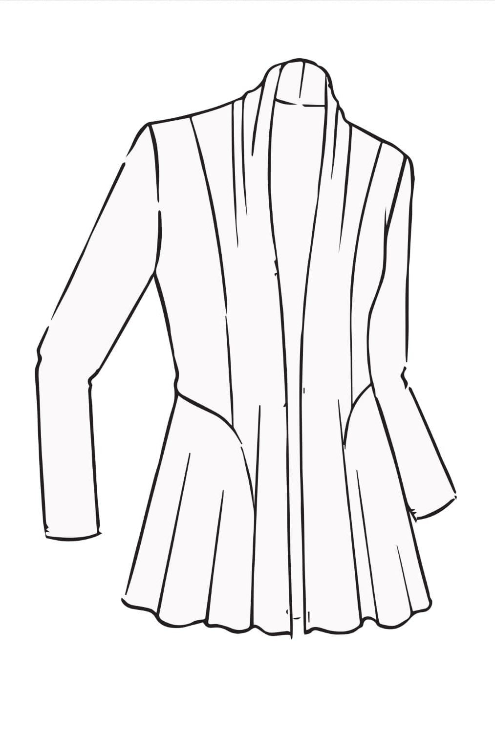 PAULA RYAN ESSENTIALS Easy Fit Panelled Cardigan - MicroModal - Paula Ryan