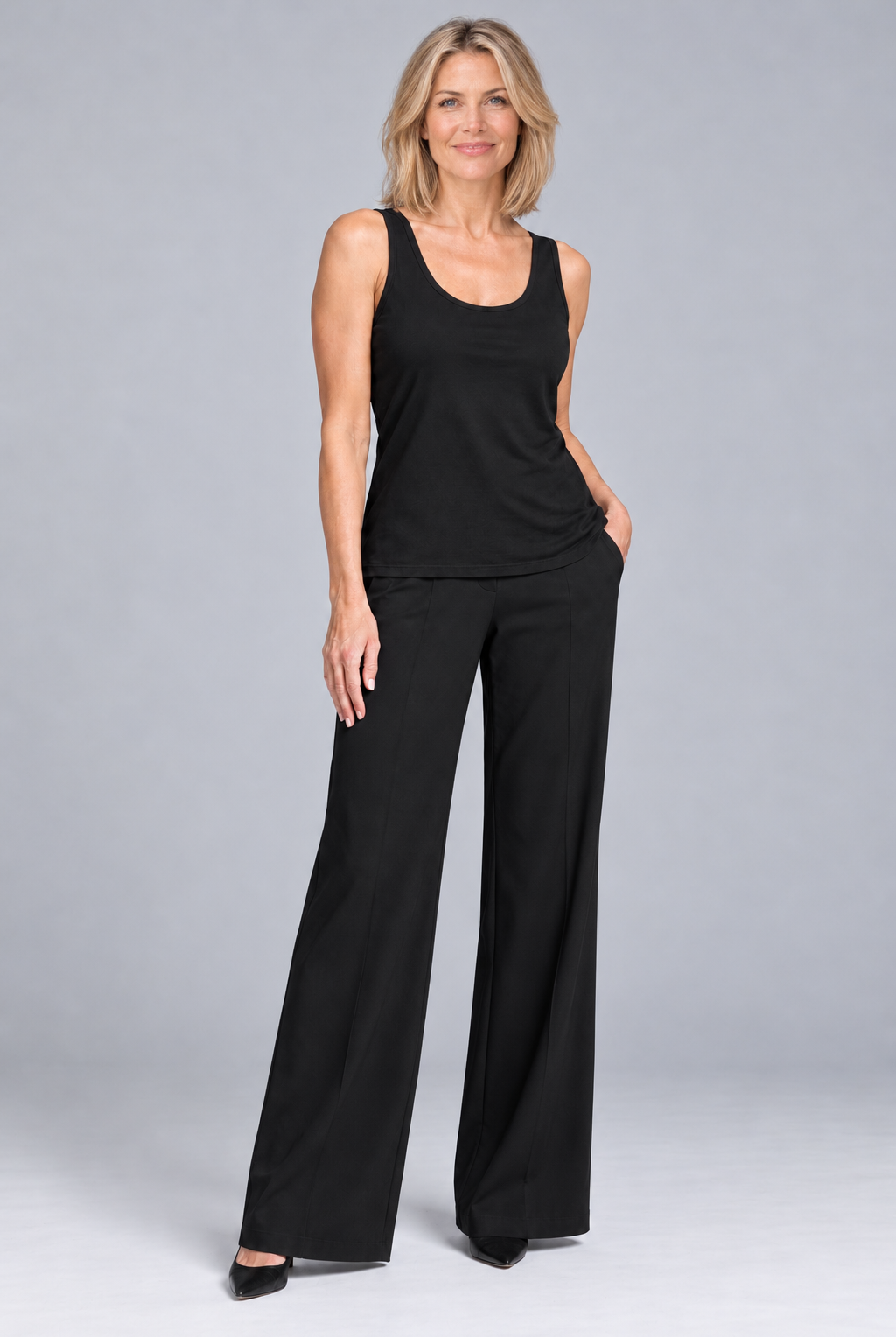 PAULA RYAN style 1259 Black with style 9133 Black — clean model
