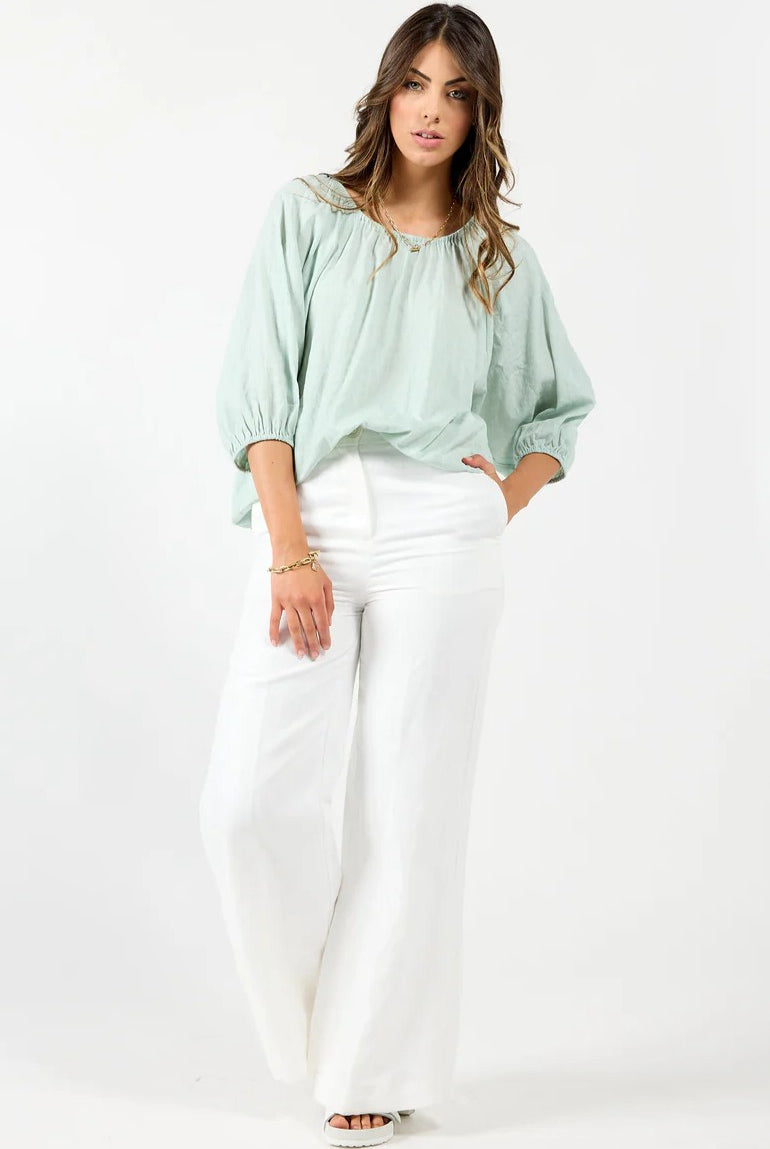 DRAMA THE LABEL Milos Top - Mint - Magpie Style