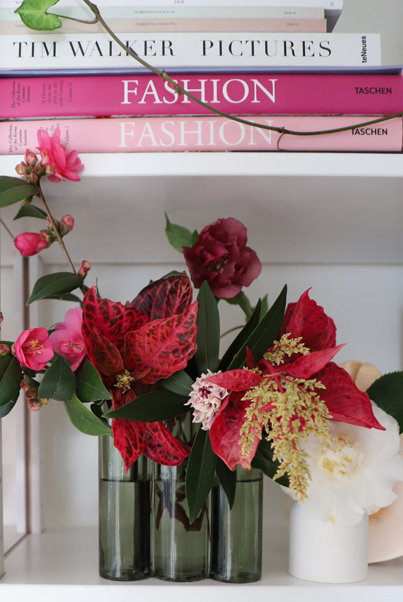 Trevi Retro Glass Vase - Magpie Style