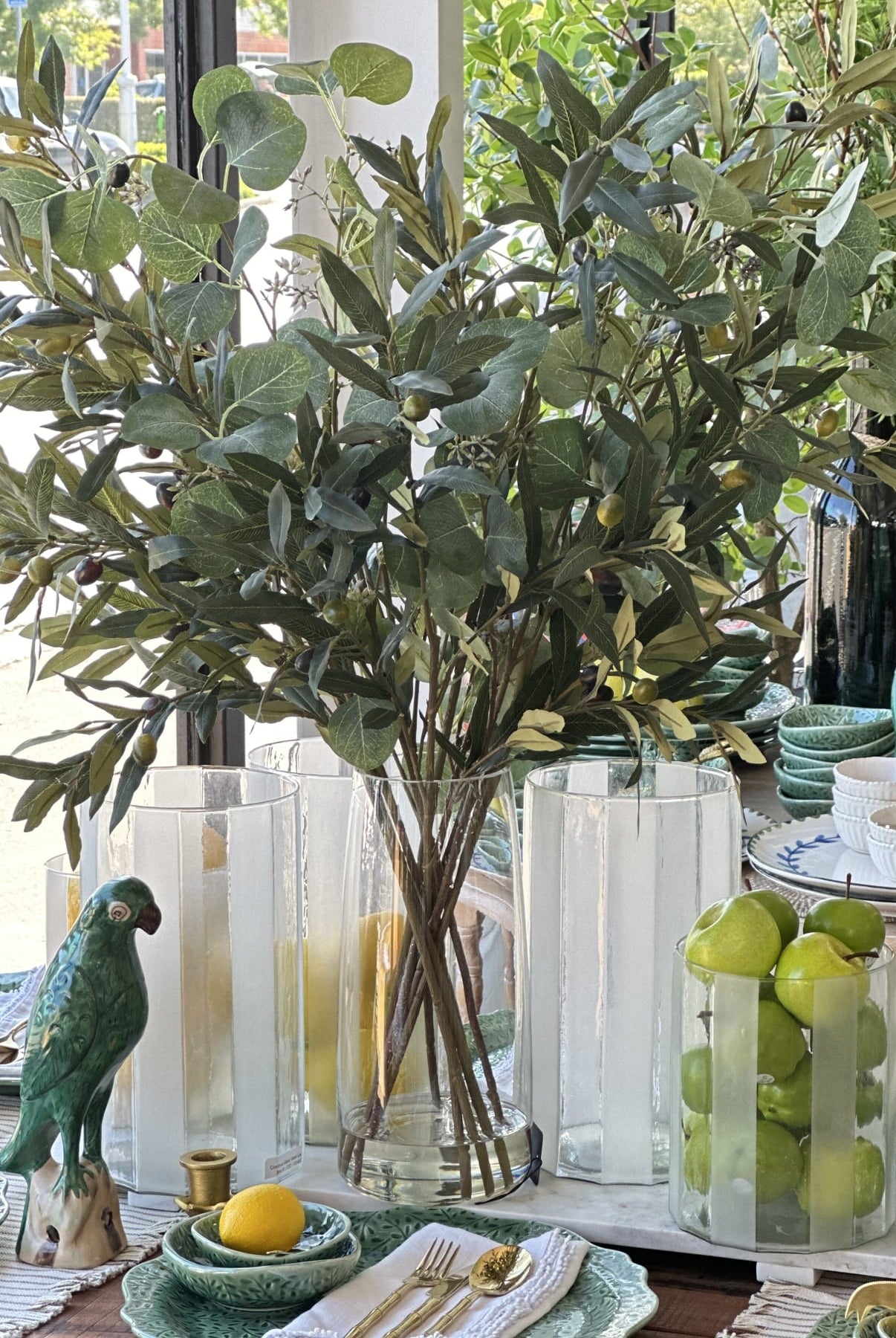 Olive Eucalyptus Mix-Alana Vase - Magpie Style