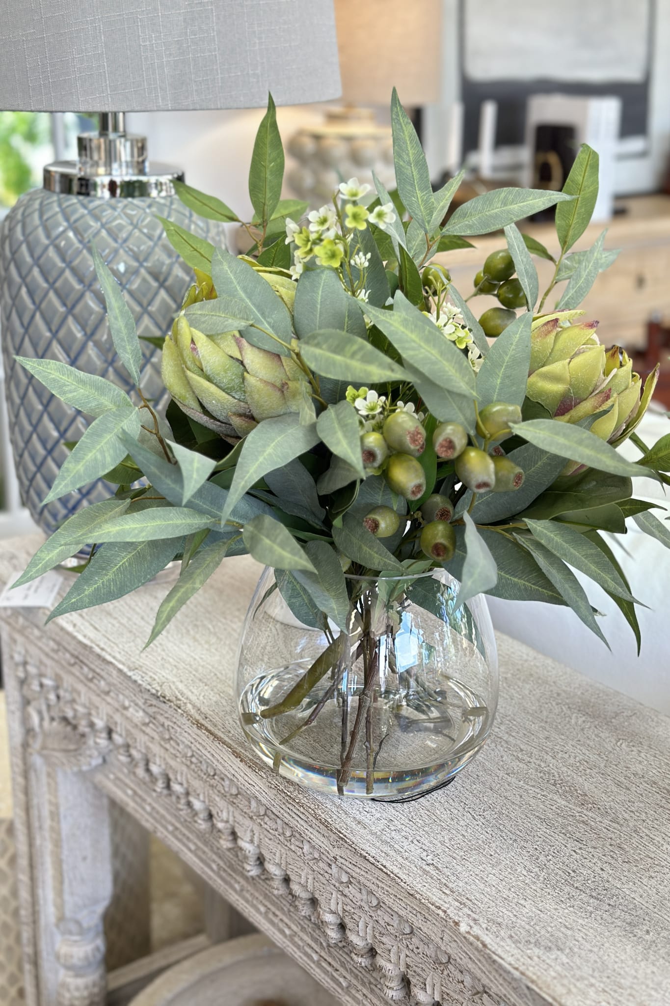 Grand Protea Garden Vase - Magpie Style