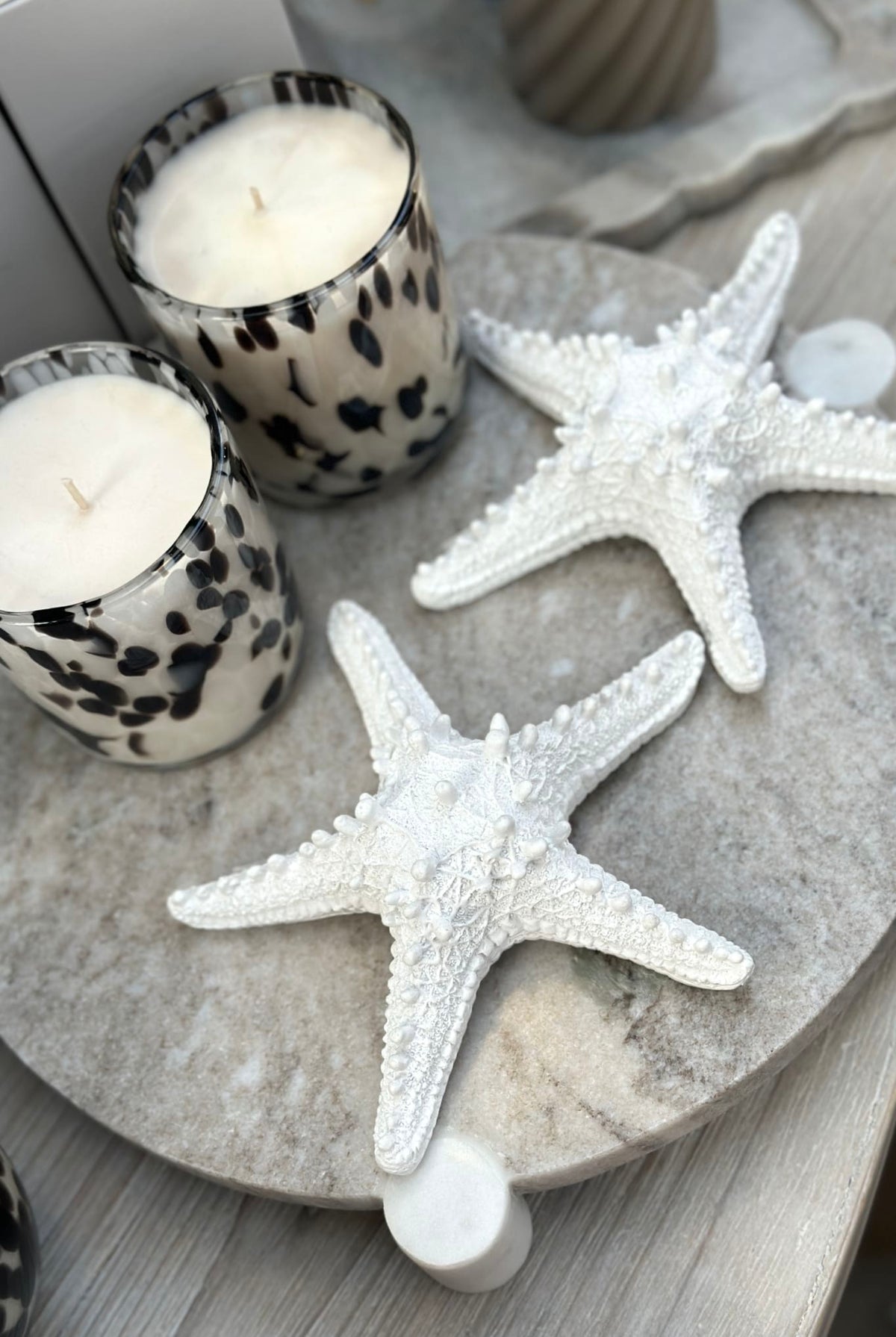 Sea Star Resin Starfish Ornament - Lge - Magpie Style