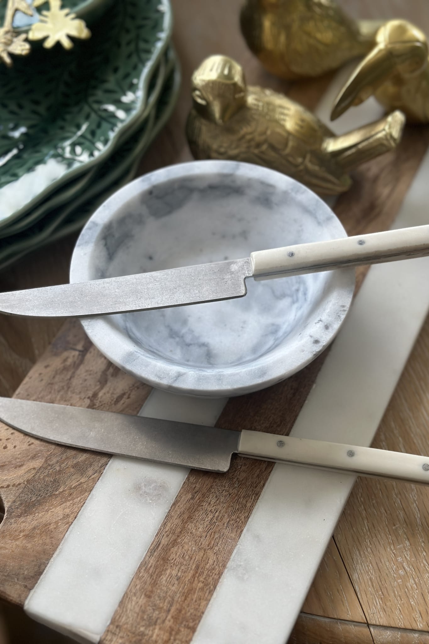 Nuvolo Marble Bowl Small - Magpie Style