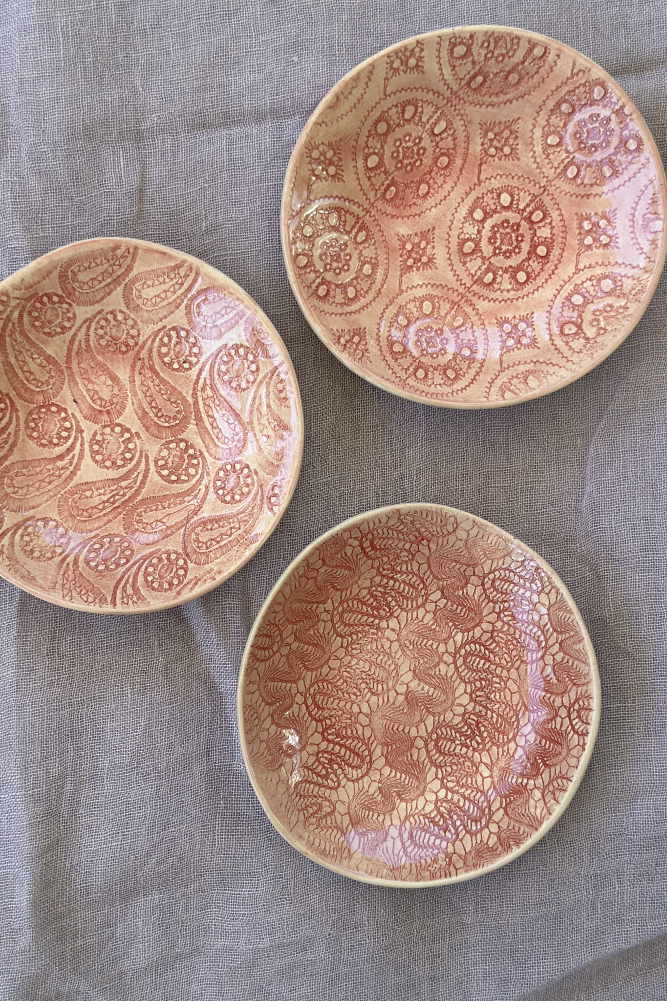 WONKI WARE Salsa Dish - Lace - Magpie Style