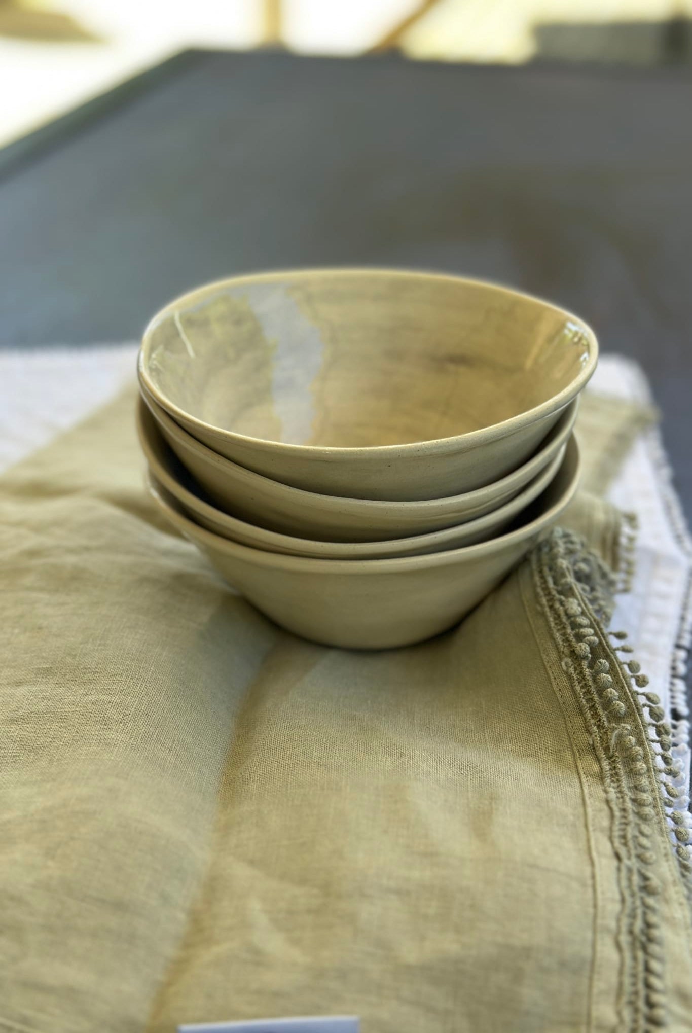 WONKI WARE Dessert Bowl - Beach Sand - Magpie Style