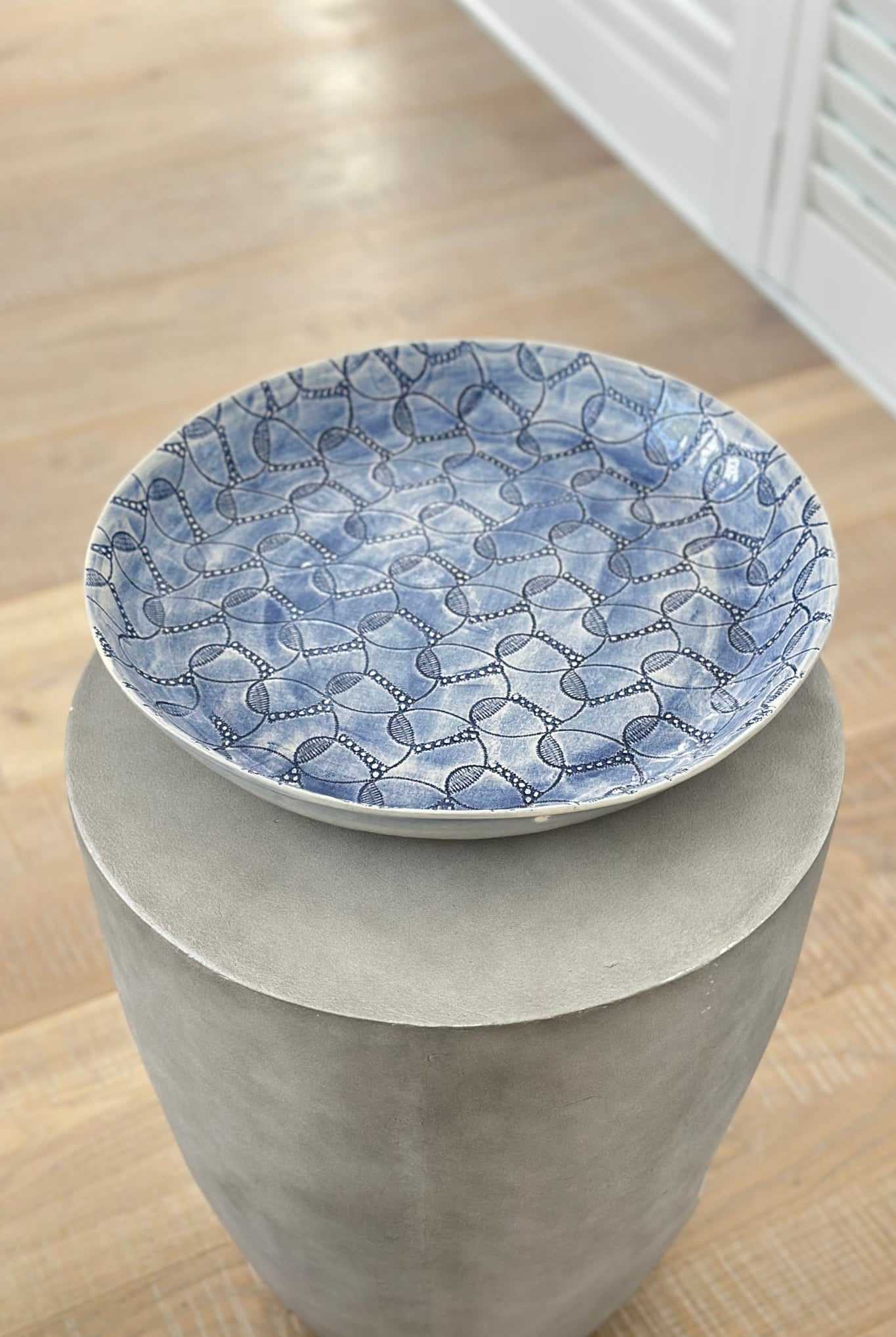 WONKI WARE Small Mediterranean Platter - Lace - Magpie Style