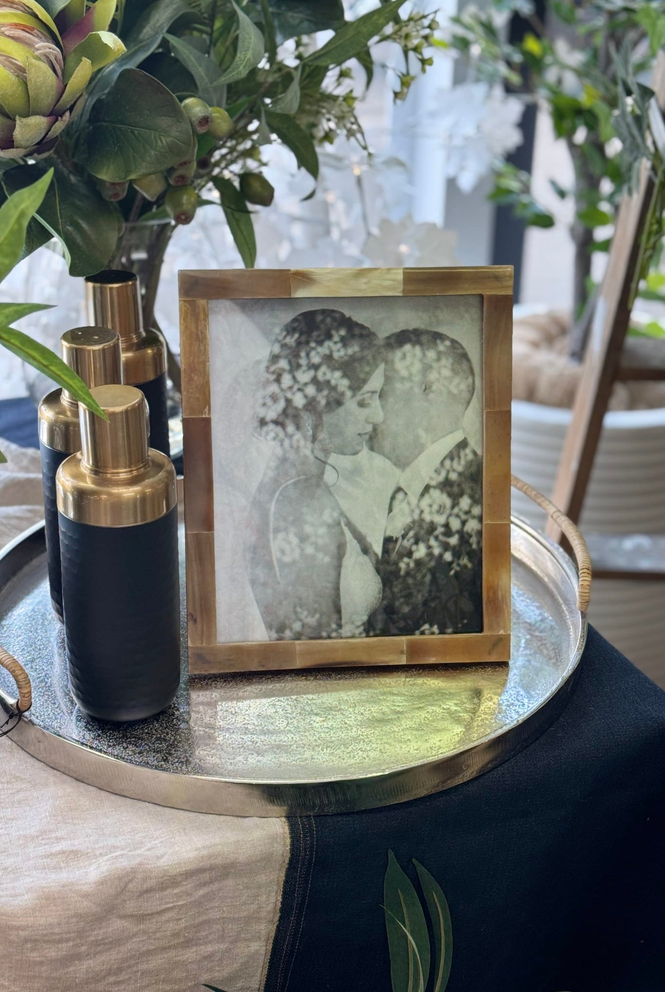 Frame - Horn Border, 8X10" - Magpie Style