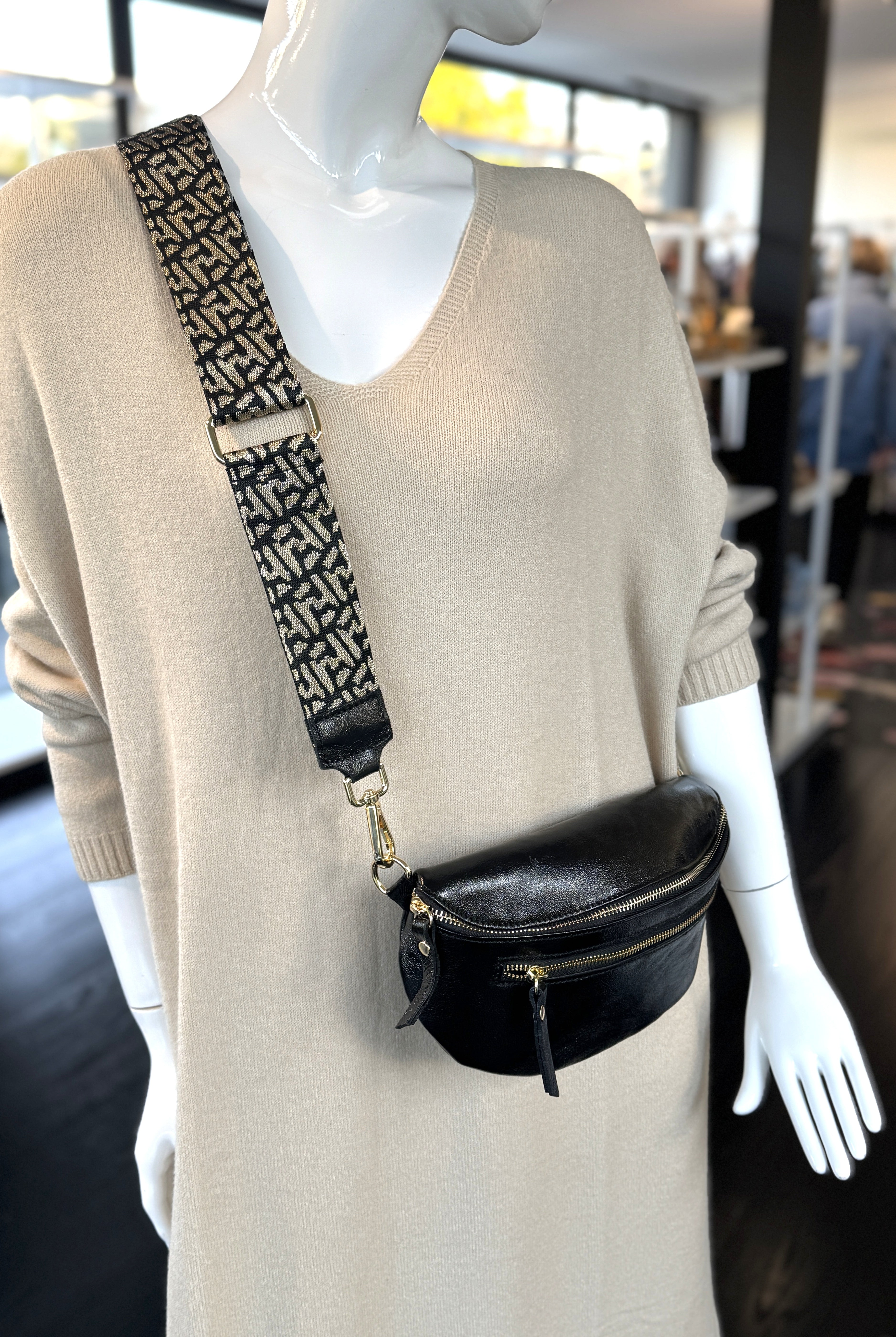 LAUREN VIDAL Elda Bag - Noir - Magpie Style