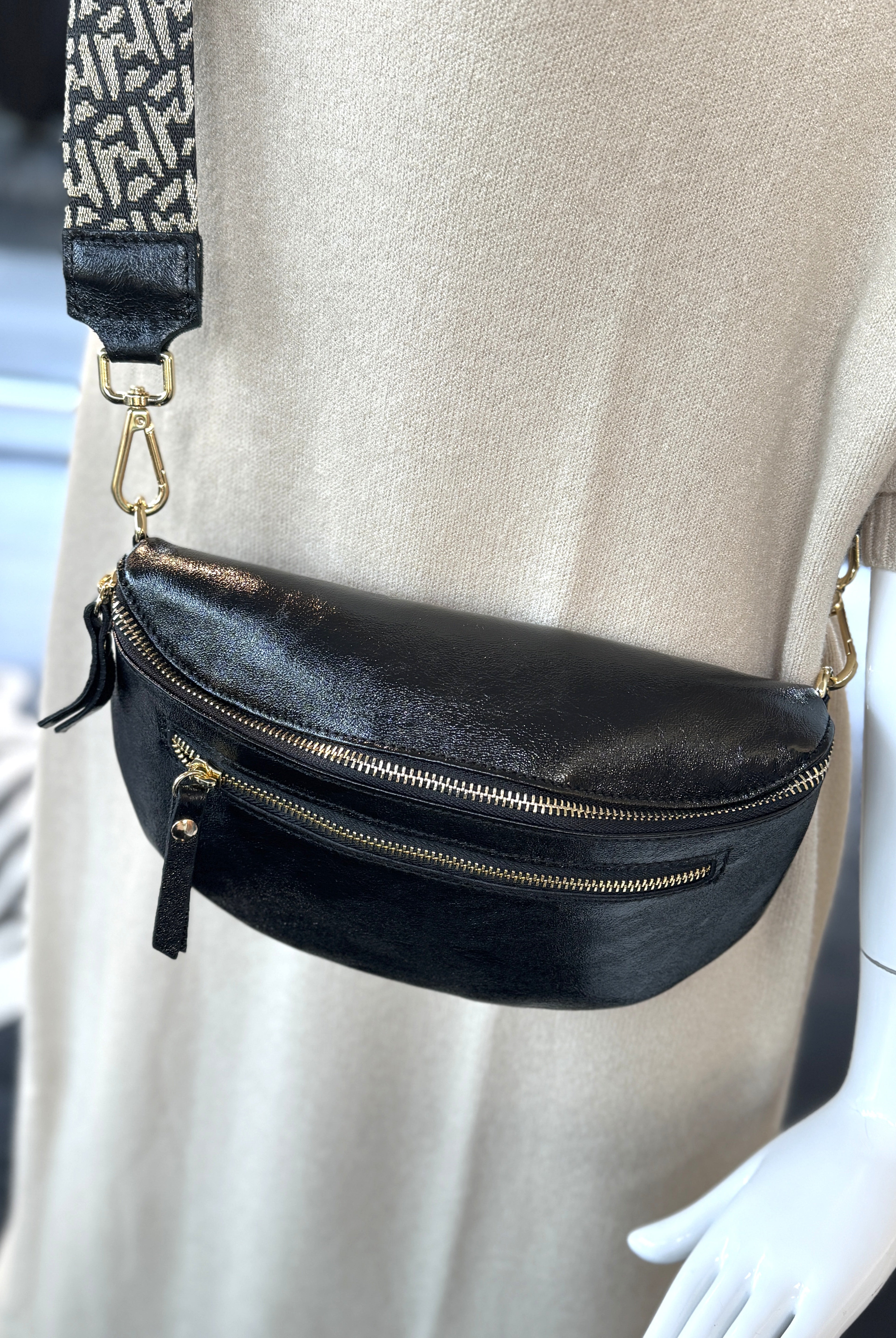 LAUREN VIDAL Elda Bag - Noir - Magpie Style