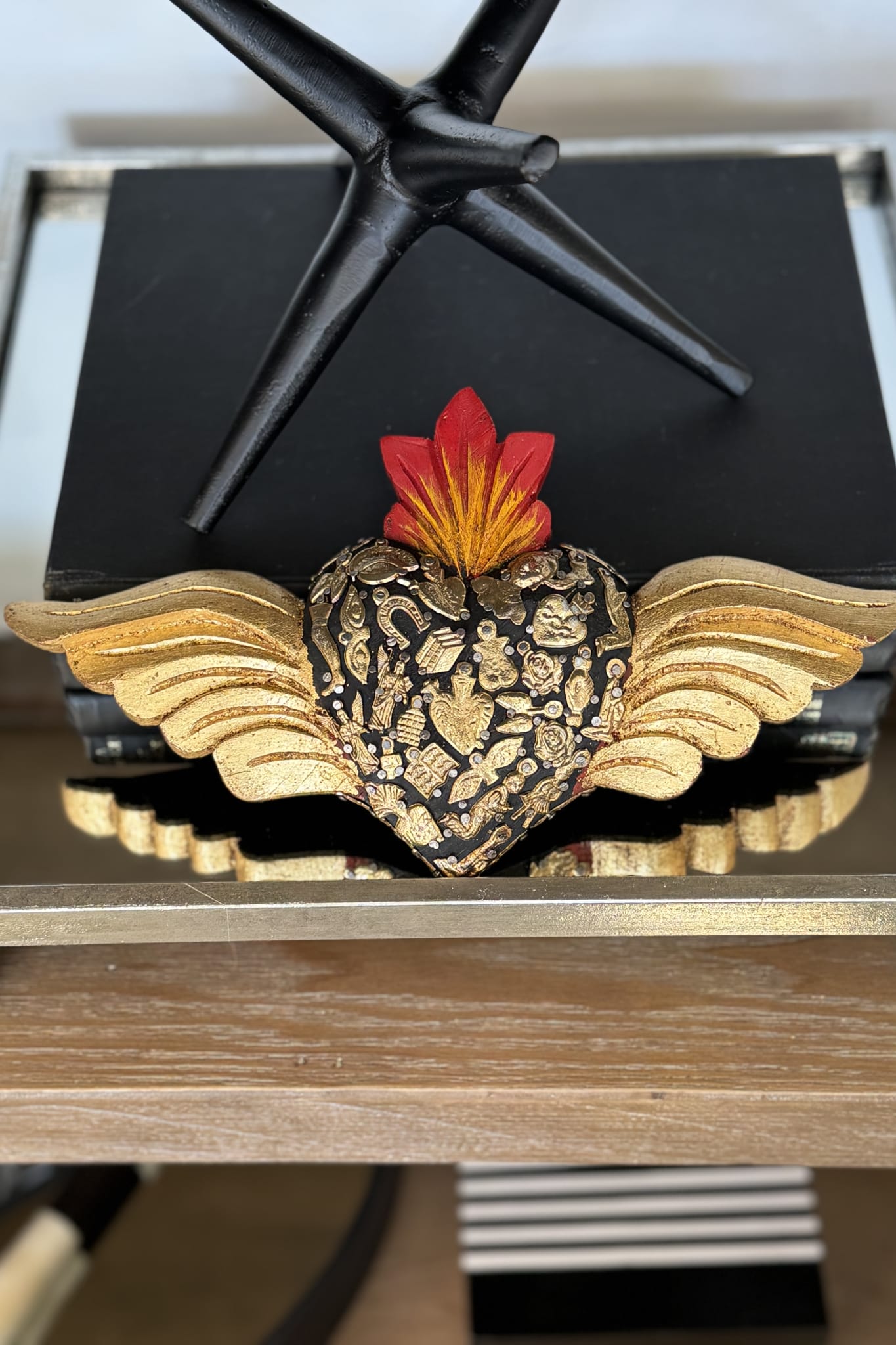 Heart and Wings Milagros - Magpie Style