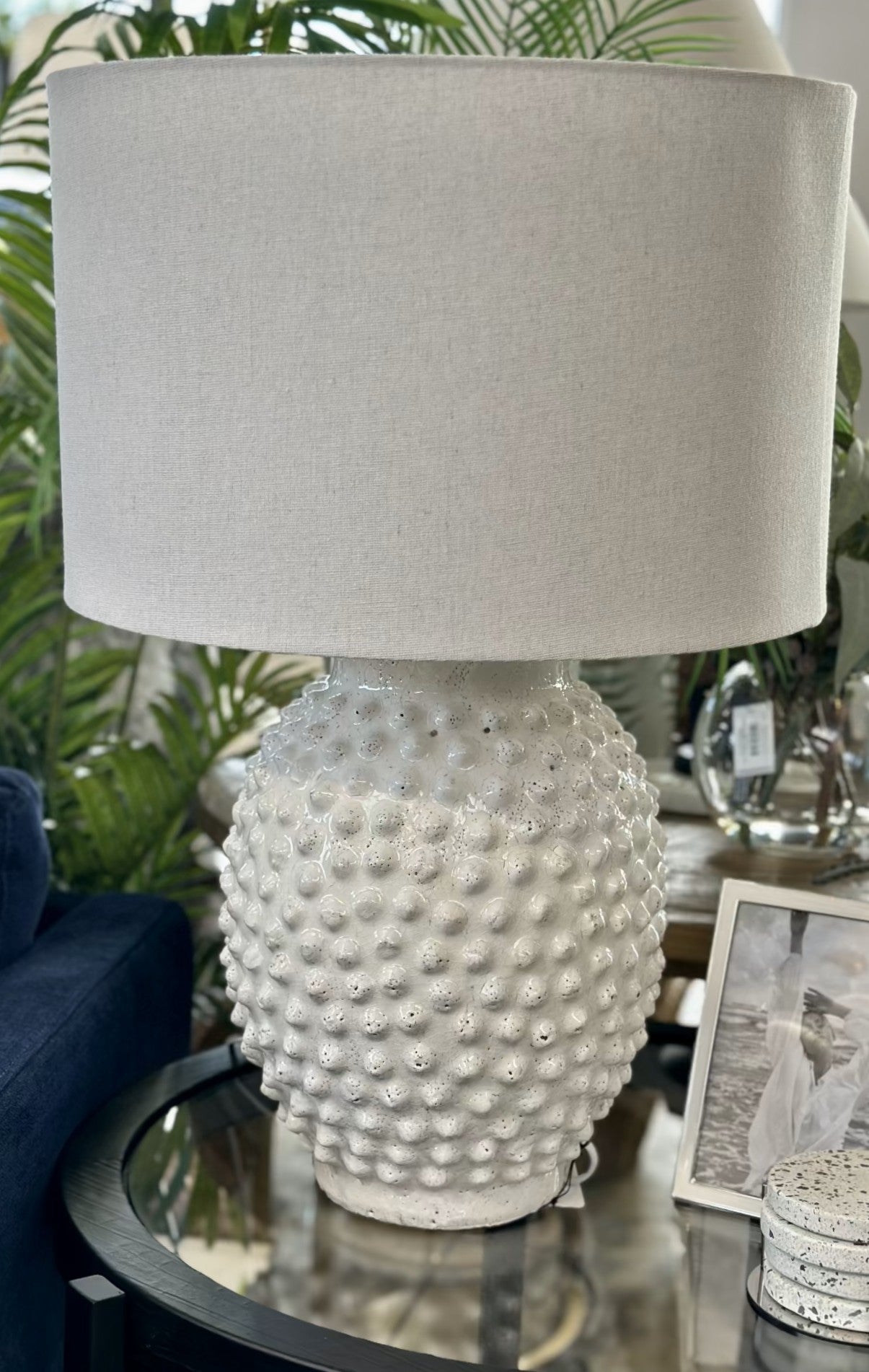 White Amalfi Lamp - Magpie Style