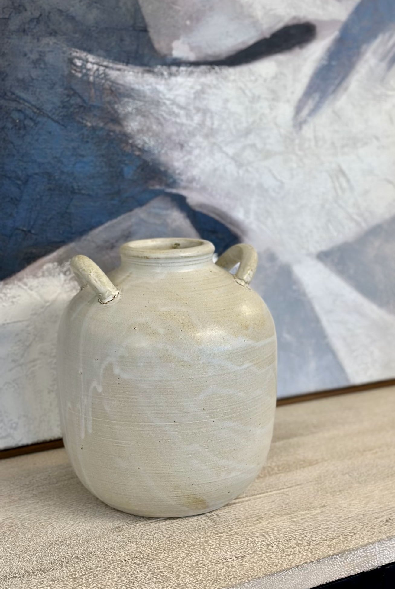 Lawe Ceramic Urn - Natural - Magpie Style