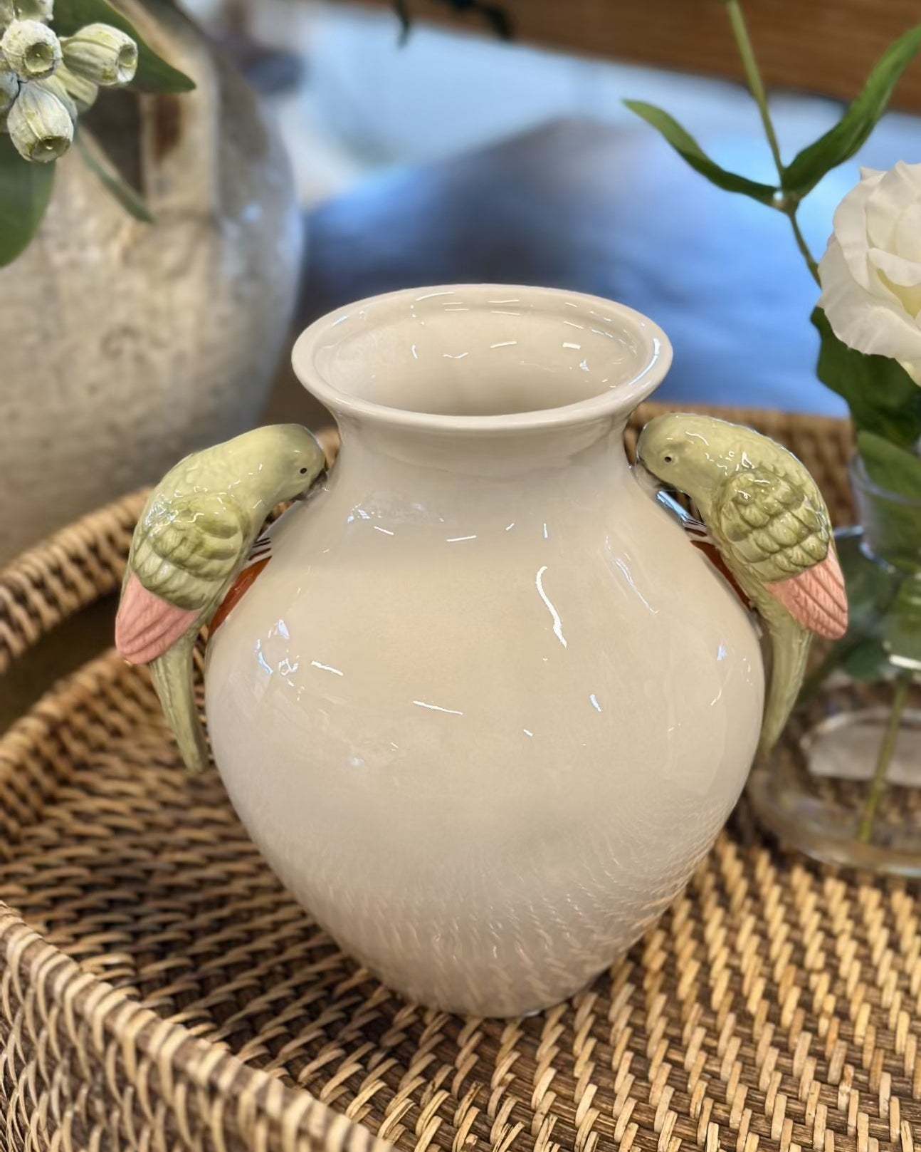 Morca Ceramic Vase - Multi - Magpie Style