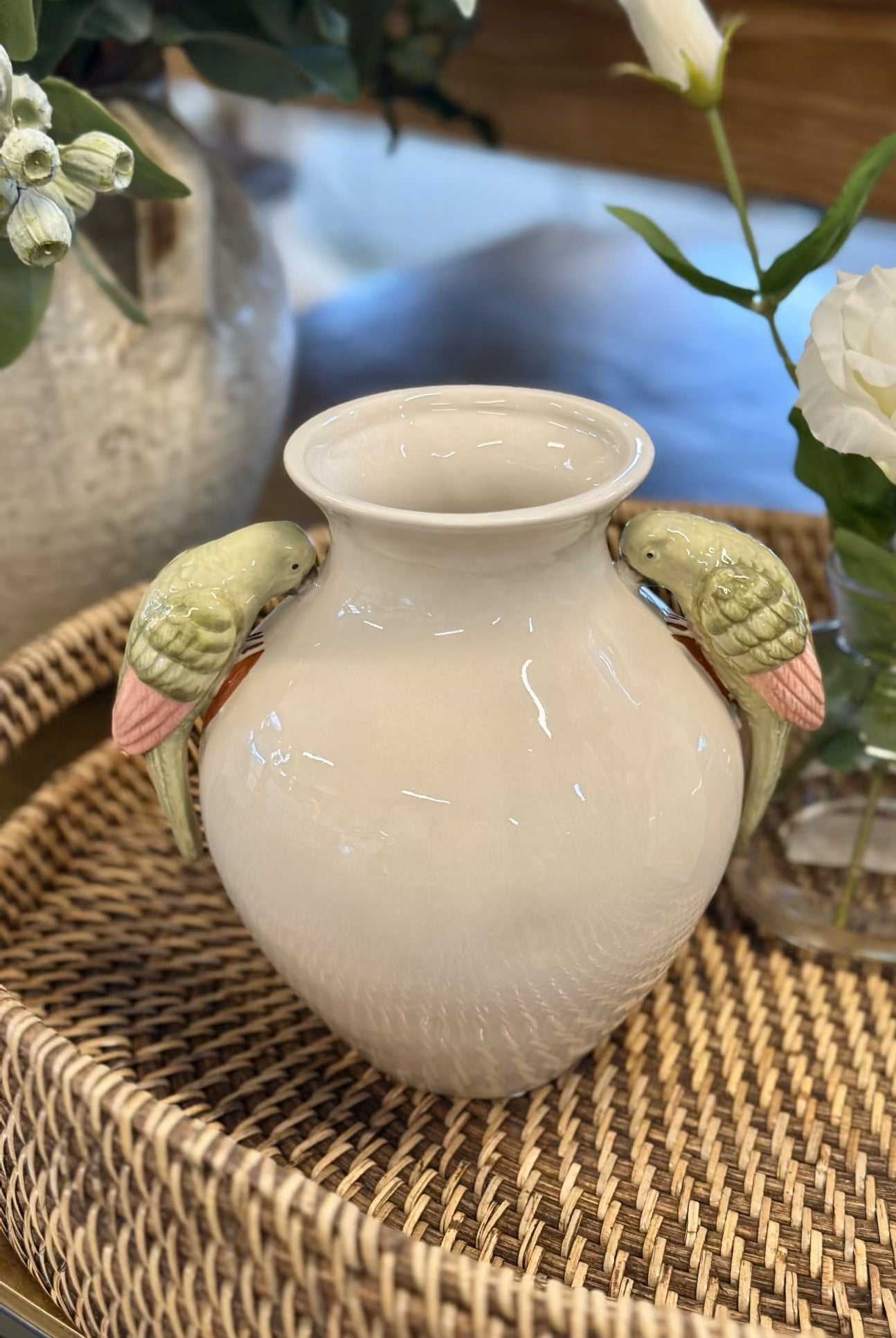 Morca Ceramic Vase - Multi - Magpie Style