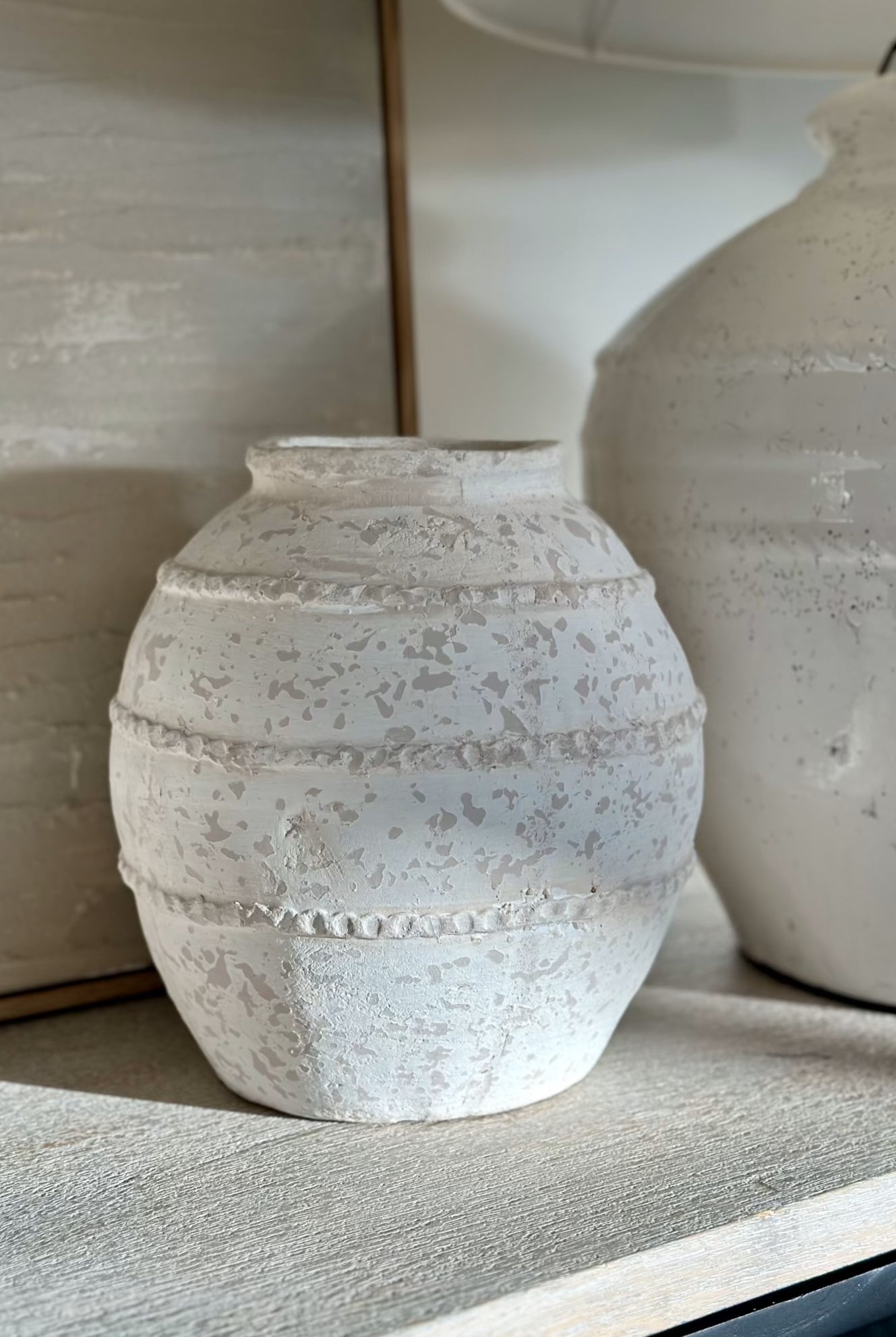 Hylde Ceramic Vase - White - Magpie Style