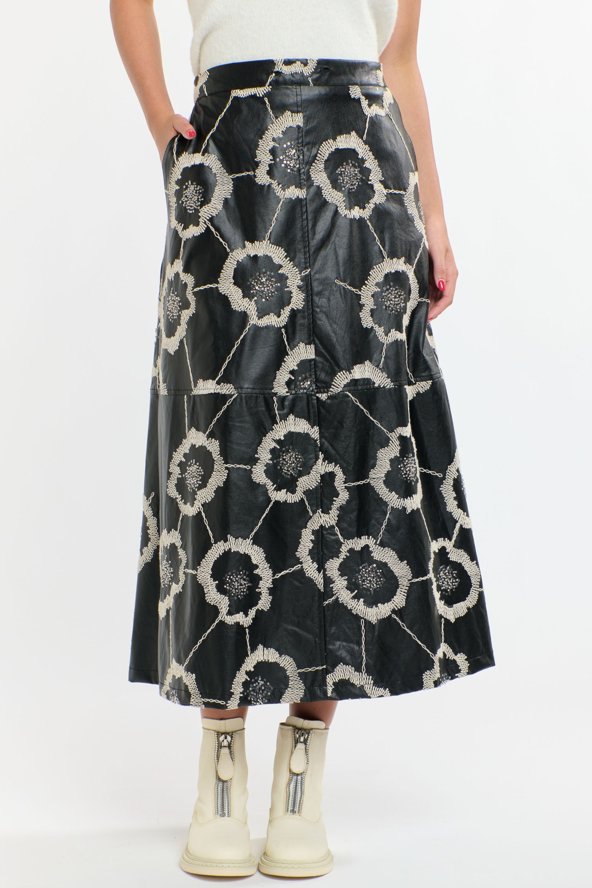 365 DAYS Florence Skirt - Black - Magpie Style