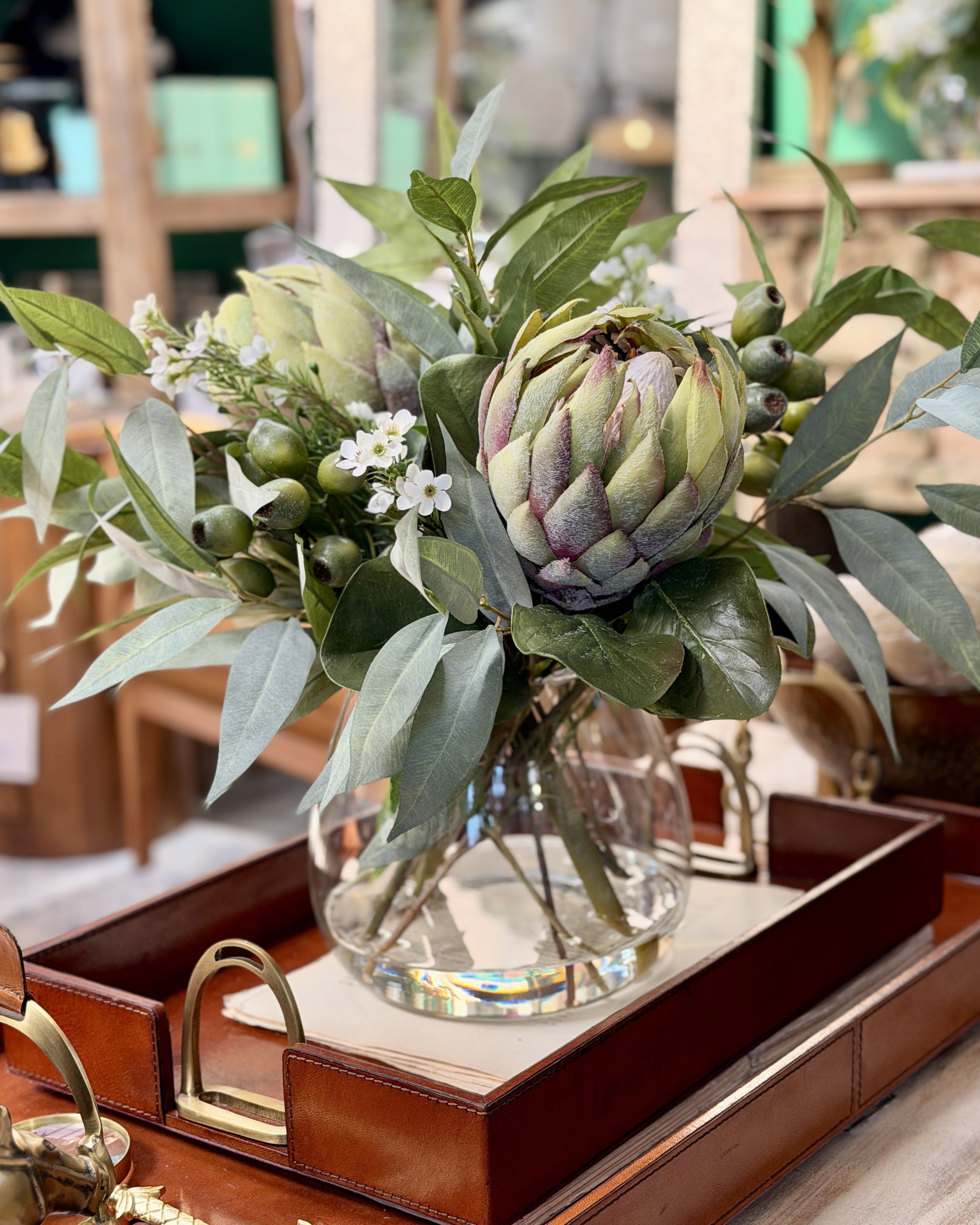 Grand Protea Garden Vase - Magpie Style