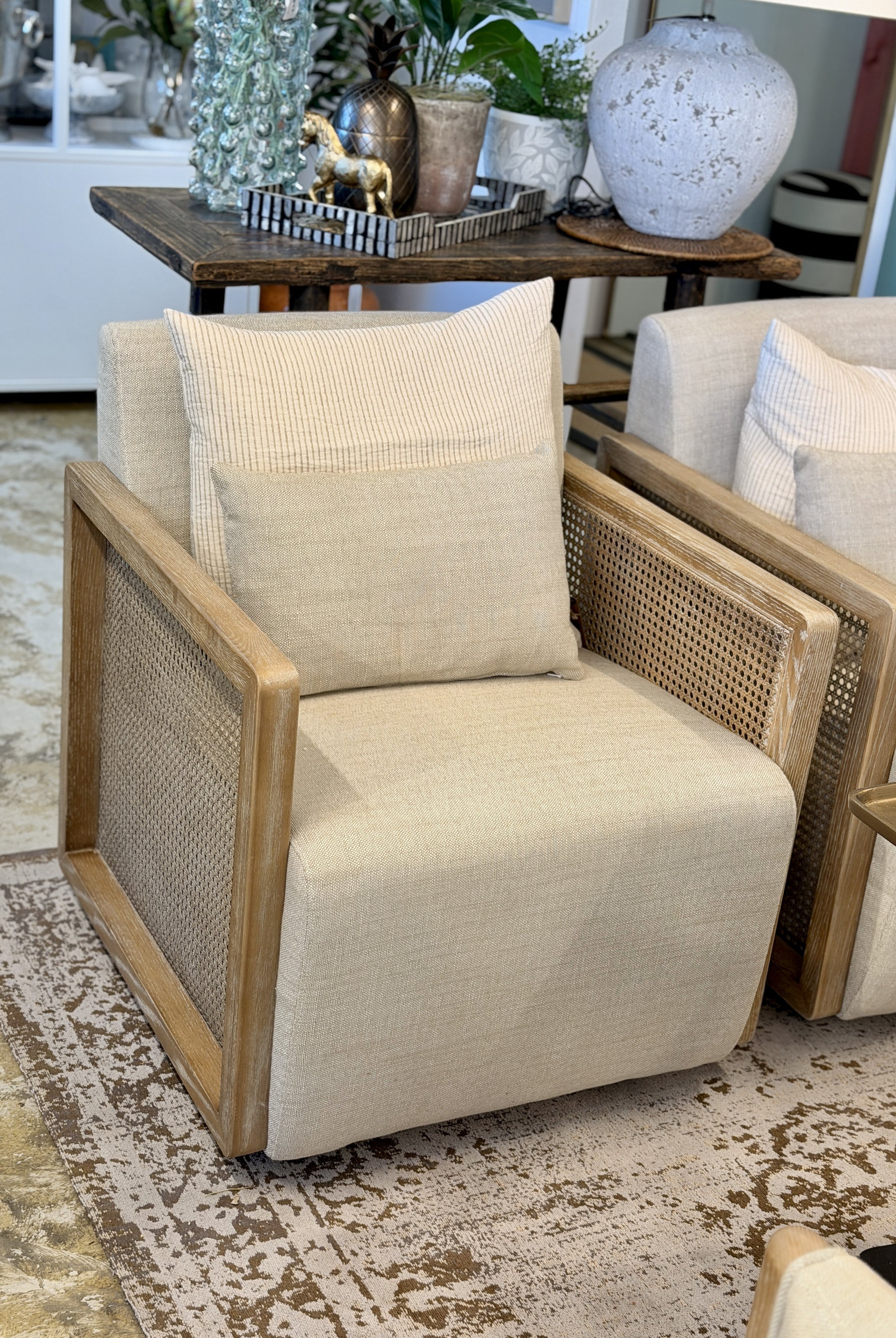 Jetson Swivel Armchair - Magpie Style