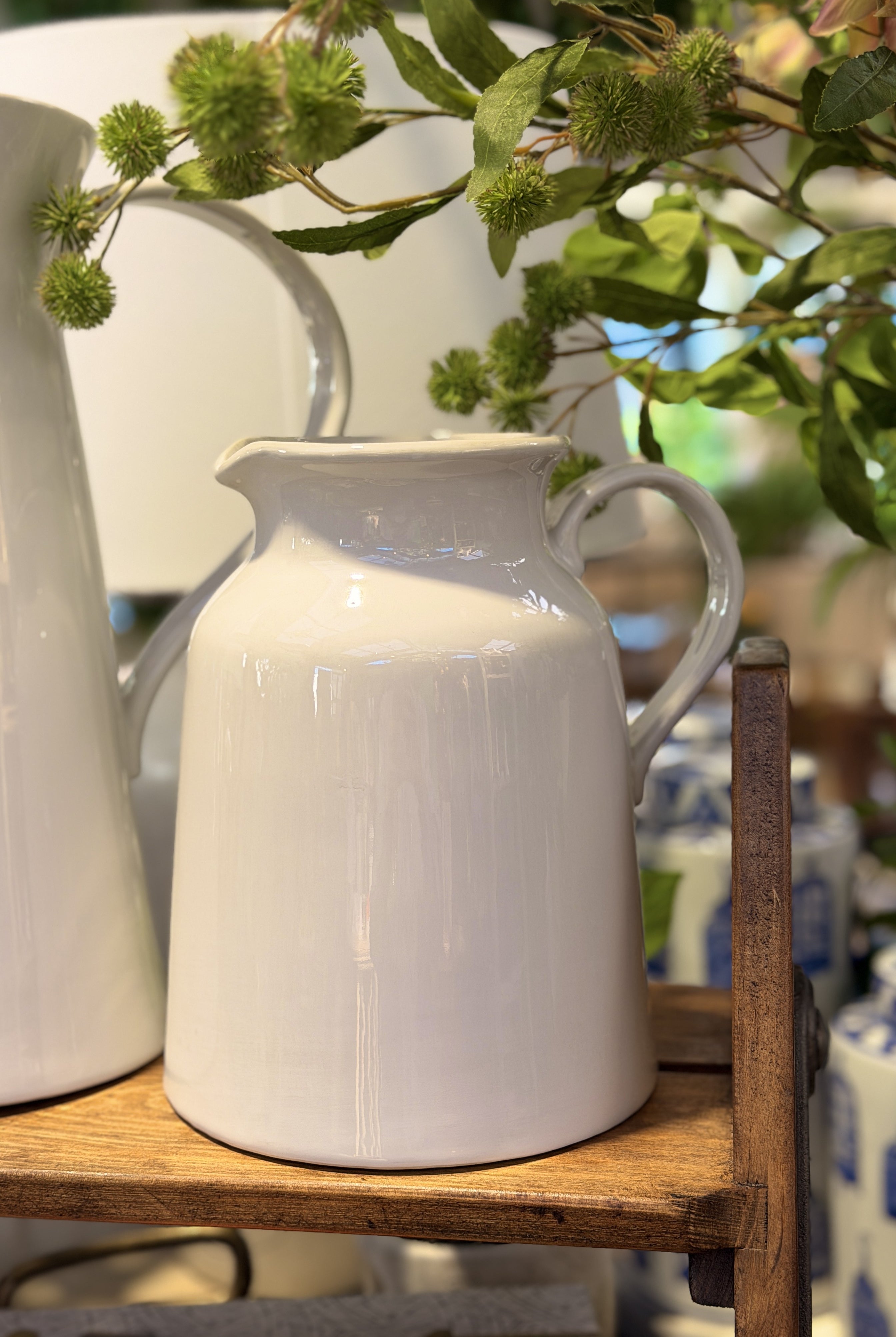 Ivory Classic Ceramic Jug - Magpie Style
