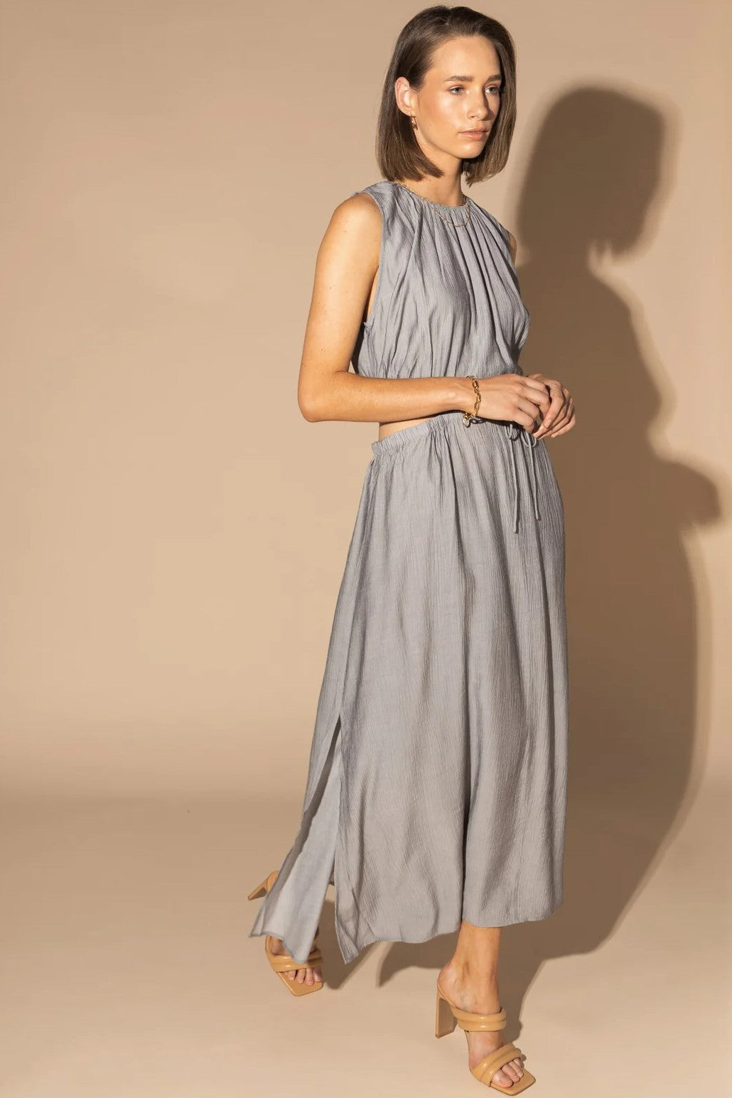 LOUGHLIN State Dress - Obsidian Silver - Magpie Style