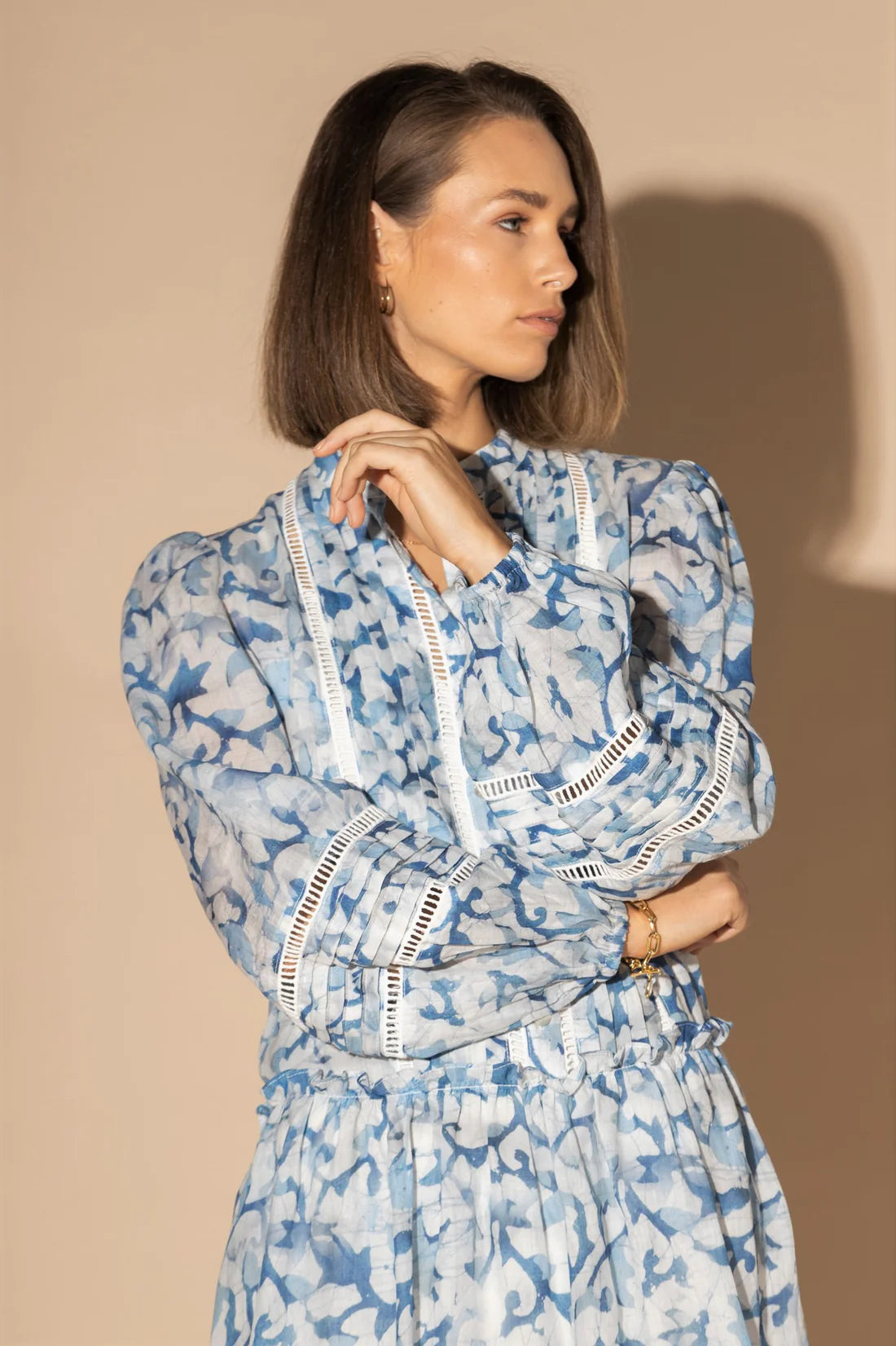 LOUGHLIN Skyes Dress - Blue Water - Magpie Style