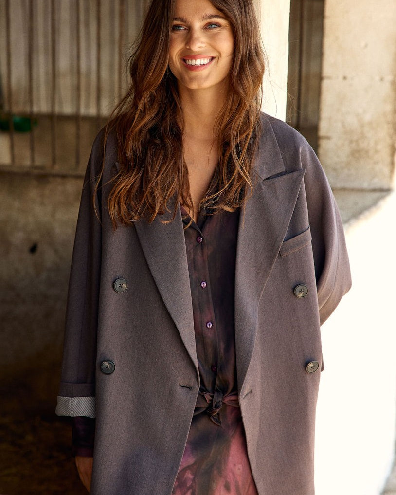 LAUREN VIDAL Cliff Jacket - Café - Magpie Style