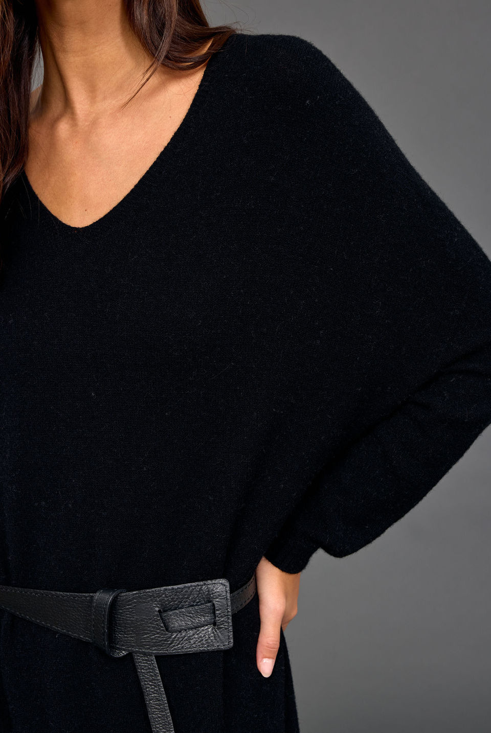 LAUREN VIDAL Joane Dress - Noir - Magpie Style