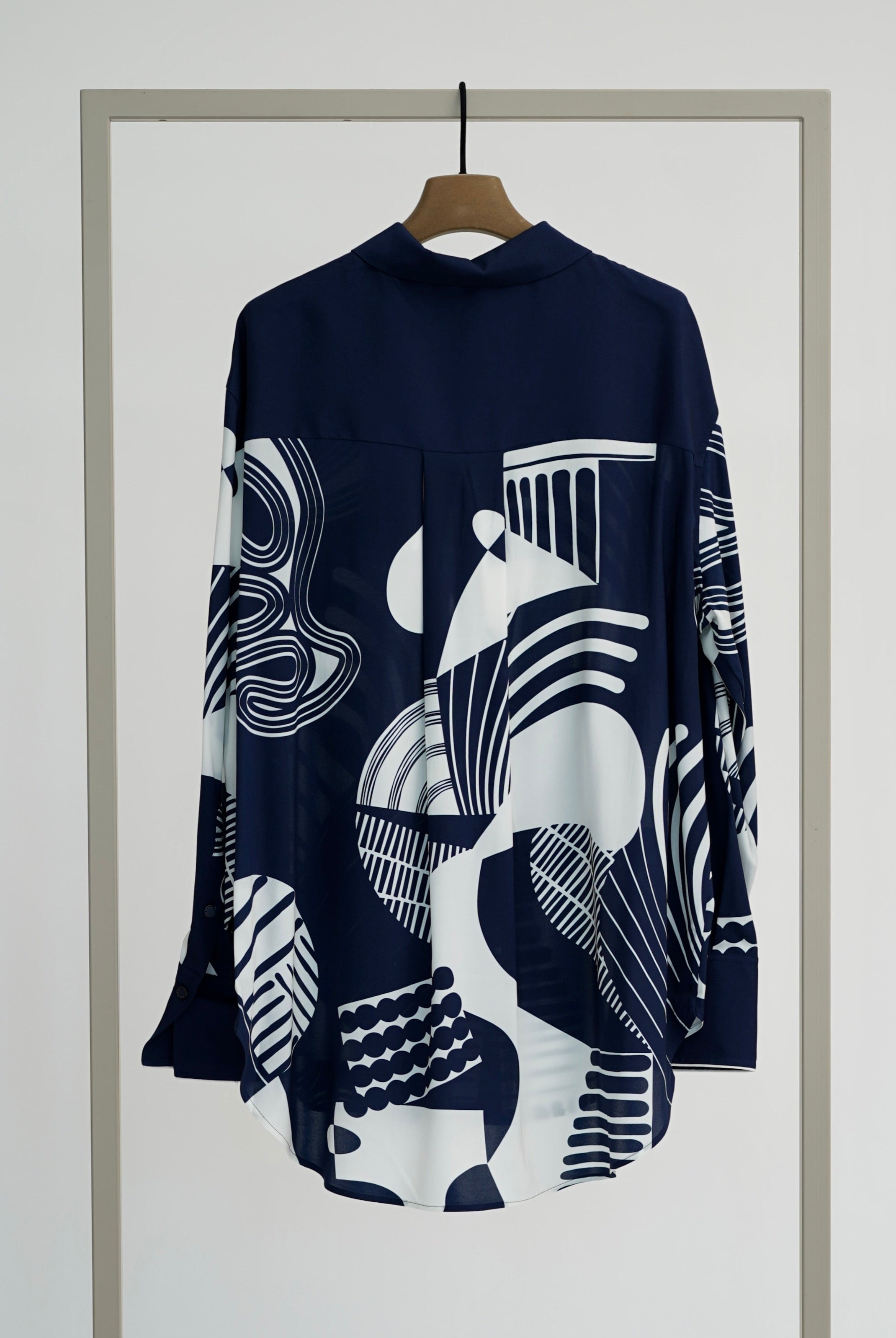 HERZEN'S ANGELEGENHEIT Collared Shirt - Marino Superwhite - Magpie Style