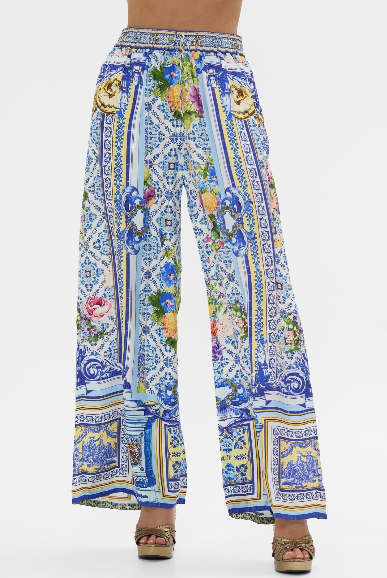 CAMILLA Straight Leg Pant - Wall to Wall Wonders - Magpie Style