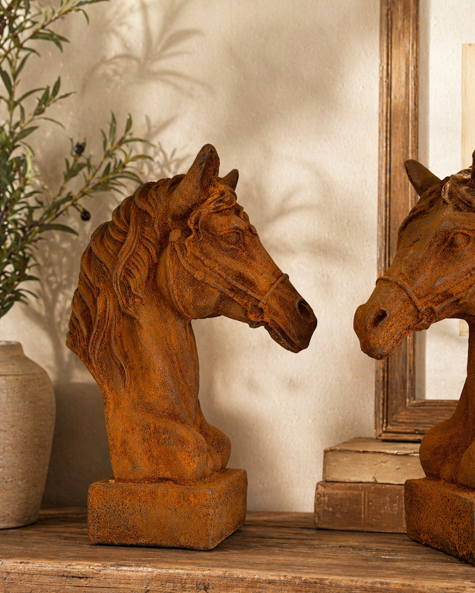 Horse Bust - Large - Magpie Style