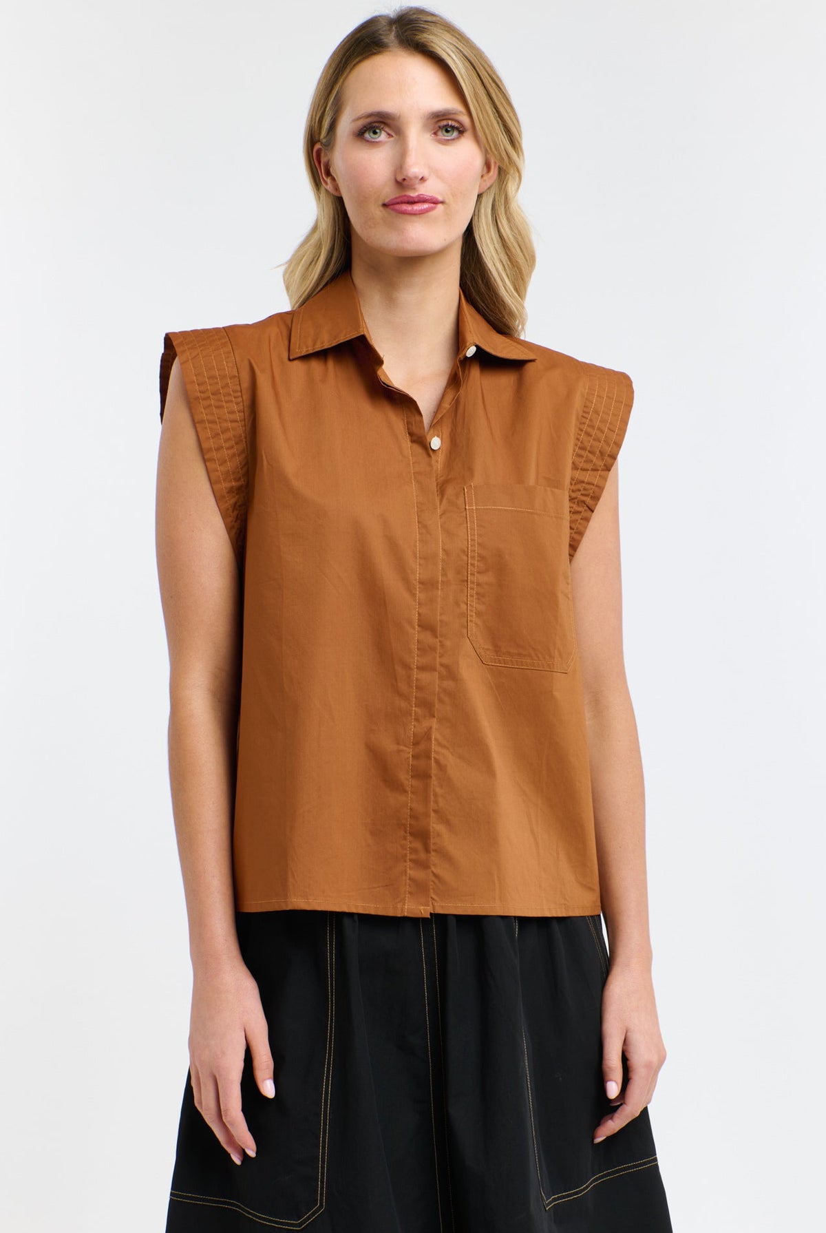 365 DAYS Gigi Shirt - Brandy
