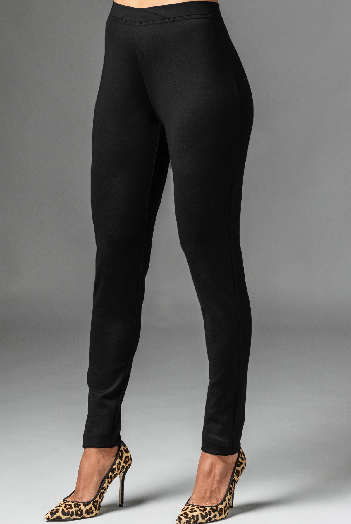 PAULA RYAN Crossover Waist Legging - Roma