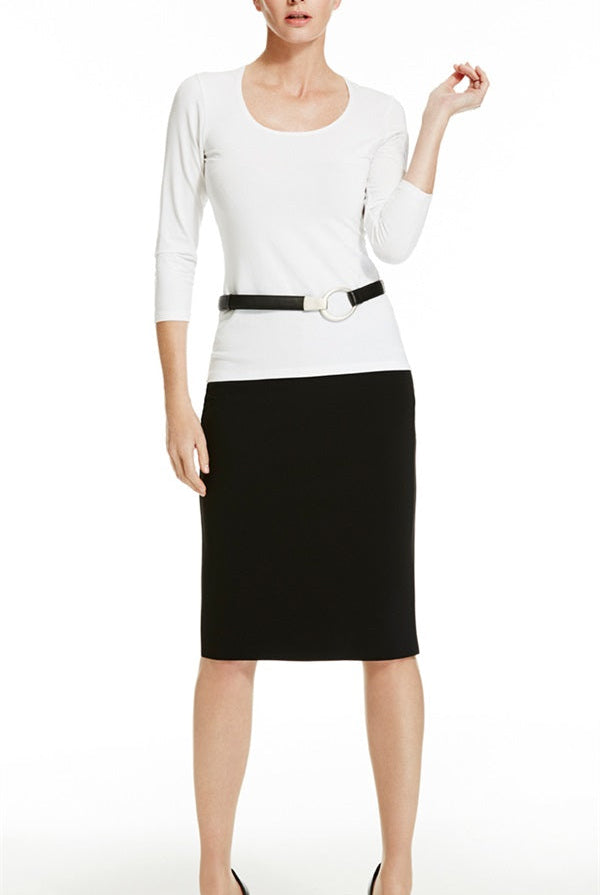 PAULA RYAN ESSENTIALS Long Fitted Skirt - Roma - Paula Ryan