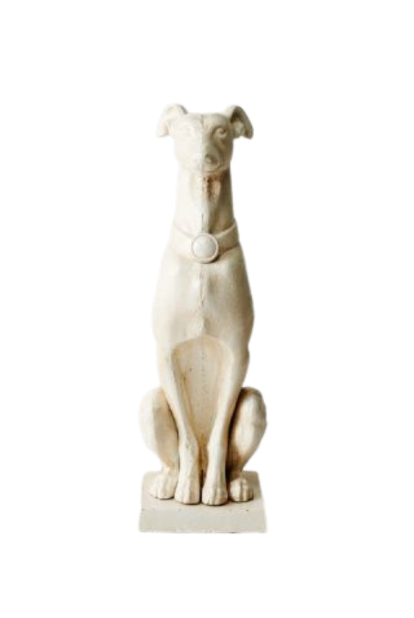 Large White Greyhound - Magpie Style