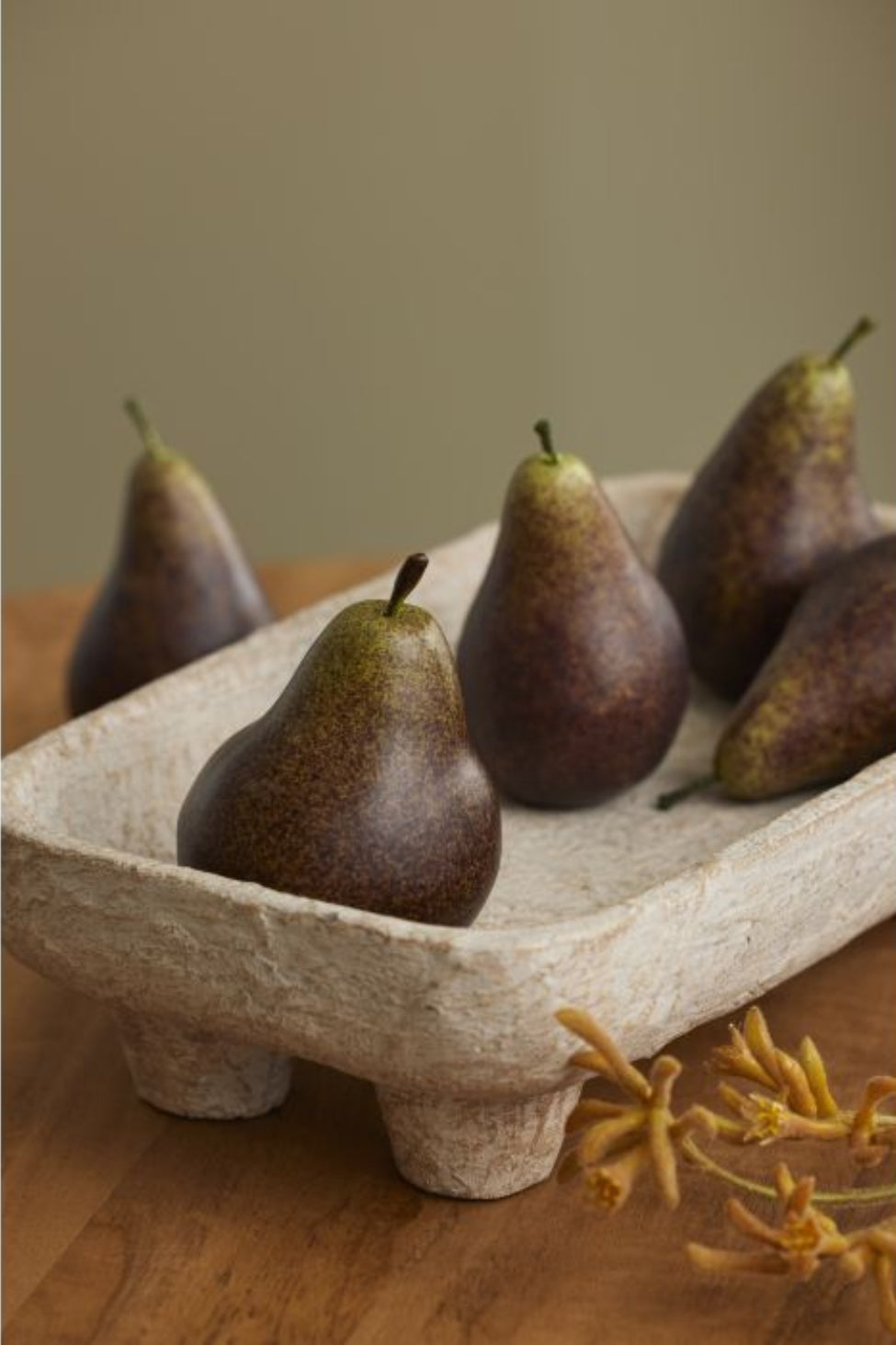 Brown Pear - Faux - Magpie Style