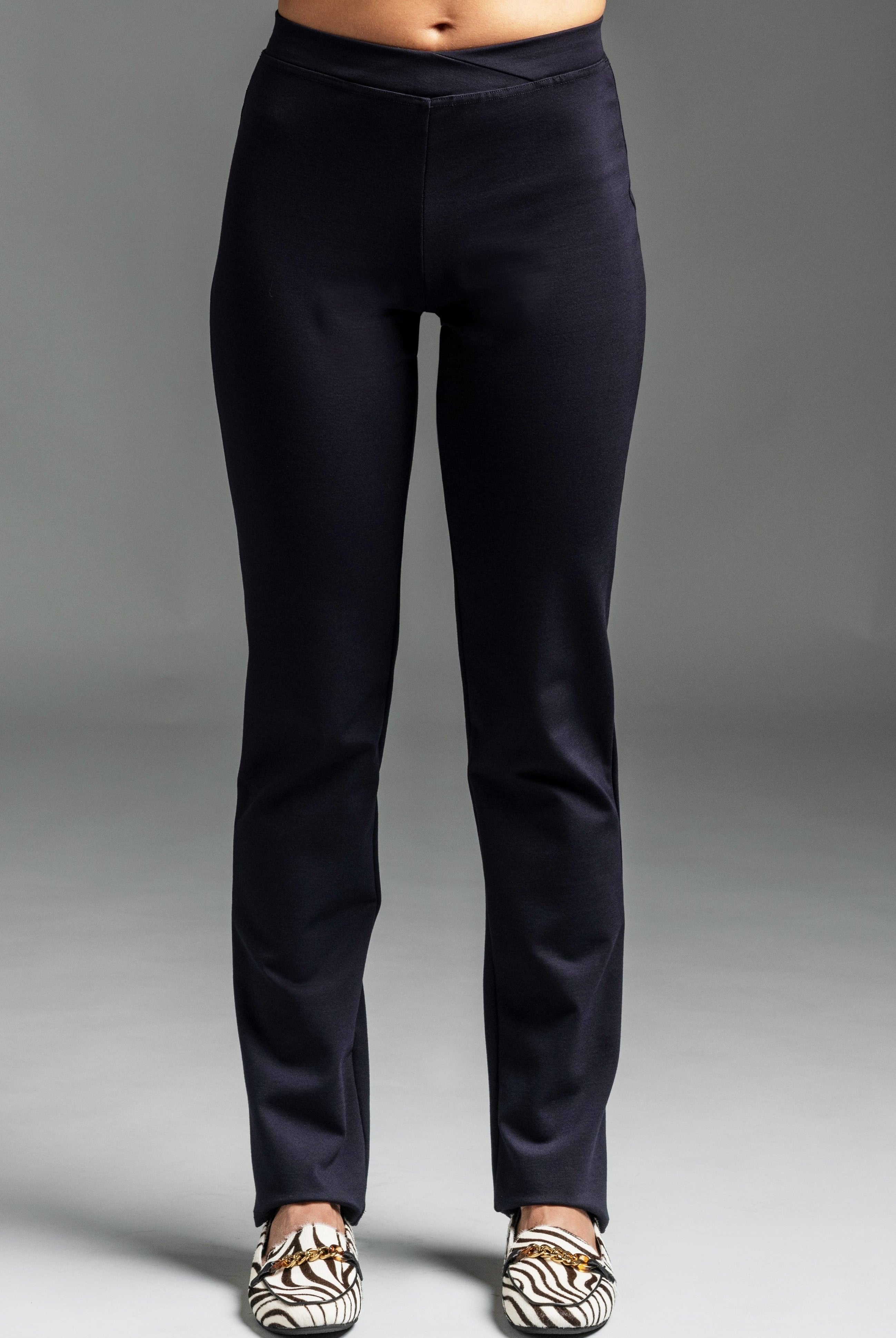 PAULA RYAN ESSENTIALS Narrow Leg Pants - Roma - Paula Ryan