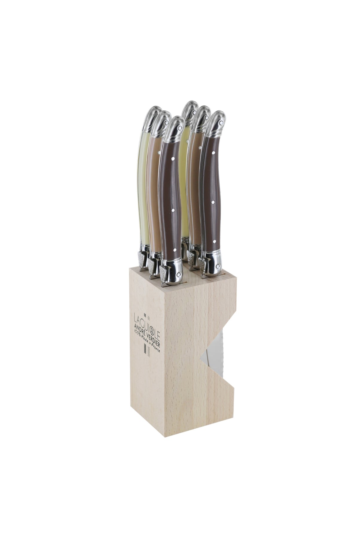 LAGUIOLE Debutant Serrated Knife Set/6 La Terre - Magpie Style
