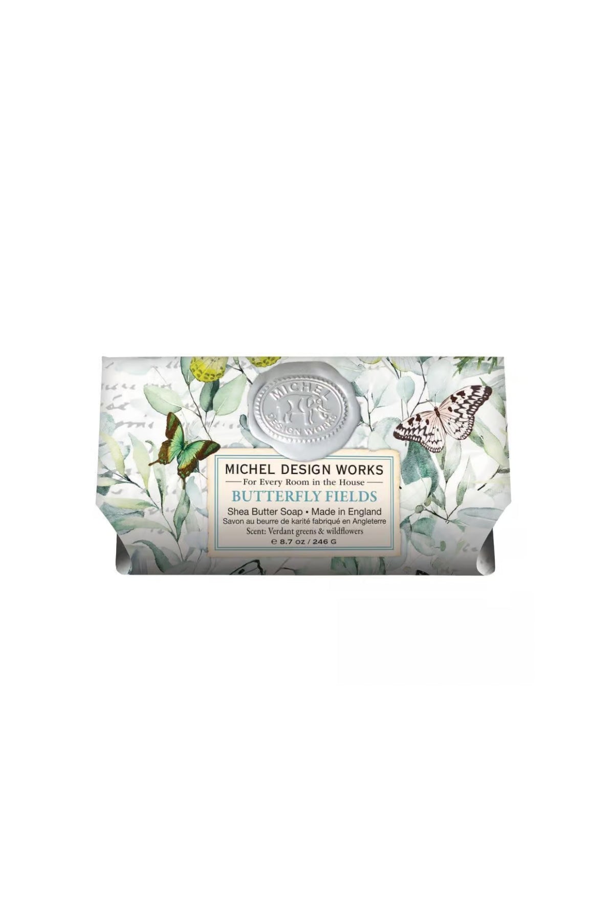 MICHEL DESIGN WORKS Butterfly Fields Large Soap Bar - Magpie Style