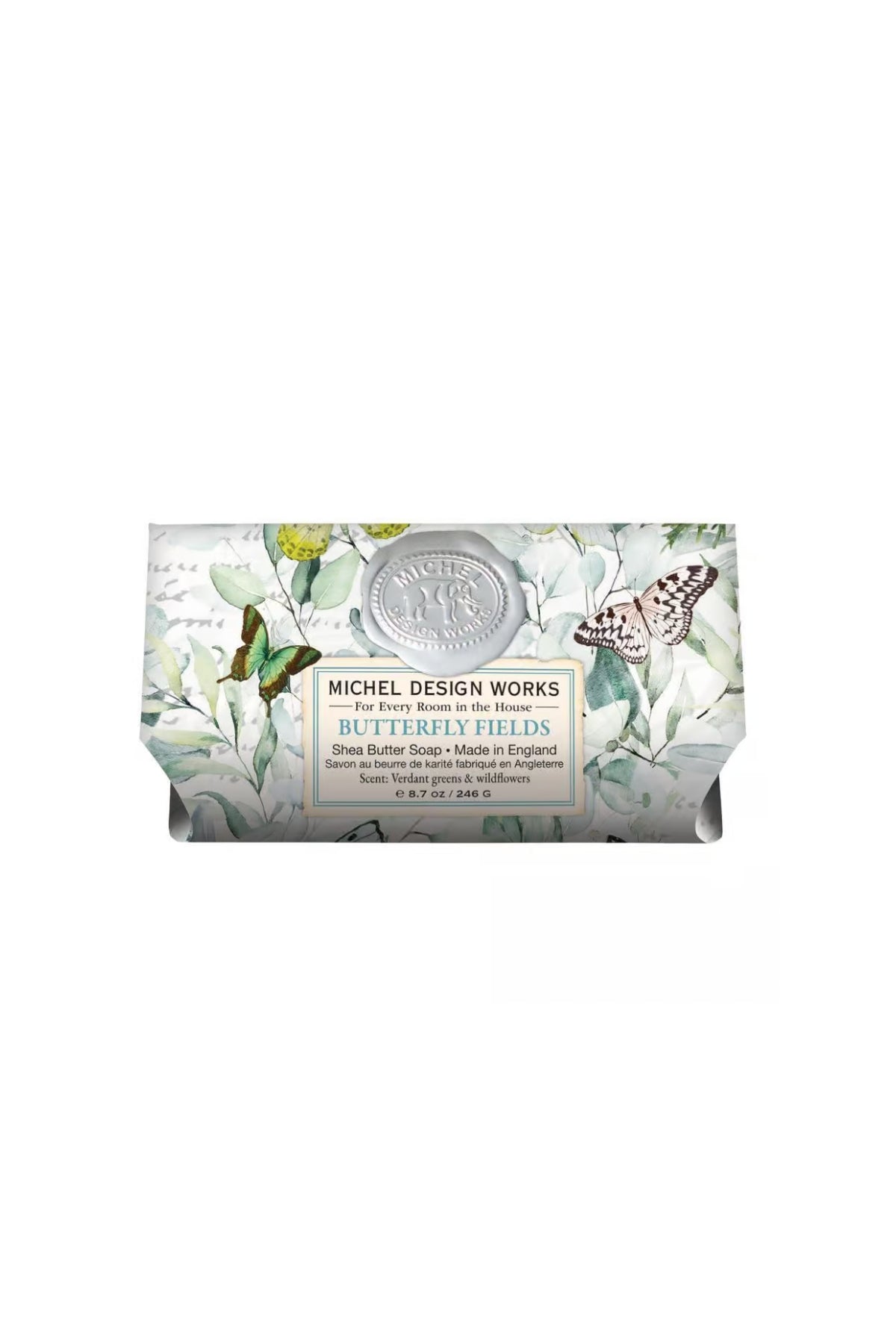MICHEL DESIGN WORKS Butterfly Fields Large Soap Bar - Magpie Style