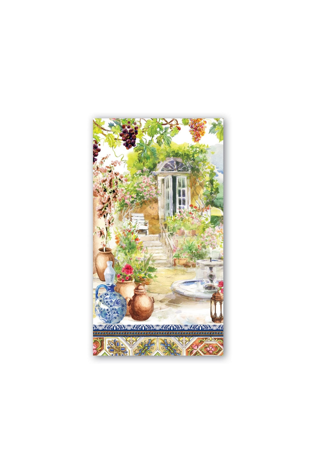 MICHEL DESIGN WORKS Tuscan Terrace Hostess Napkins - Magpie Style