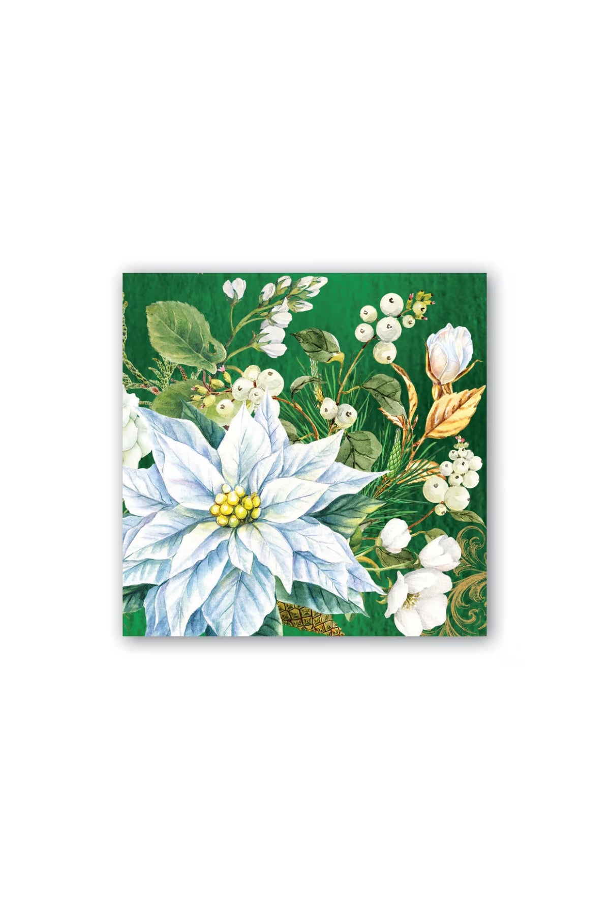 MICHEL DESIGN WORKS Winter Blooms Cocktail Napkins - Magpie Style