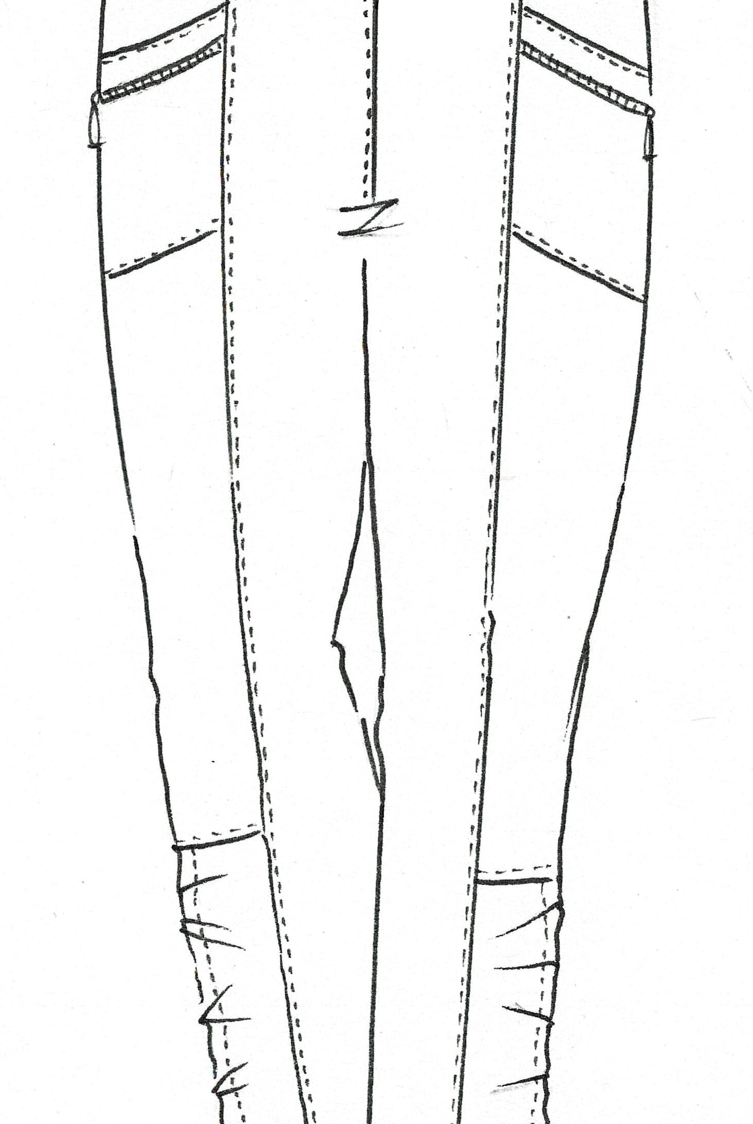 PAULA RYAN Cargo Pant - Microjersey - Paula Ryan