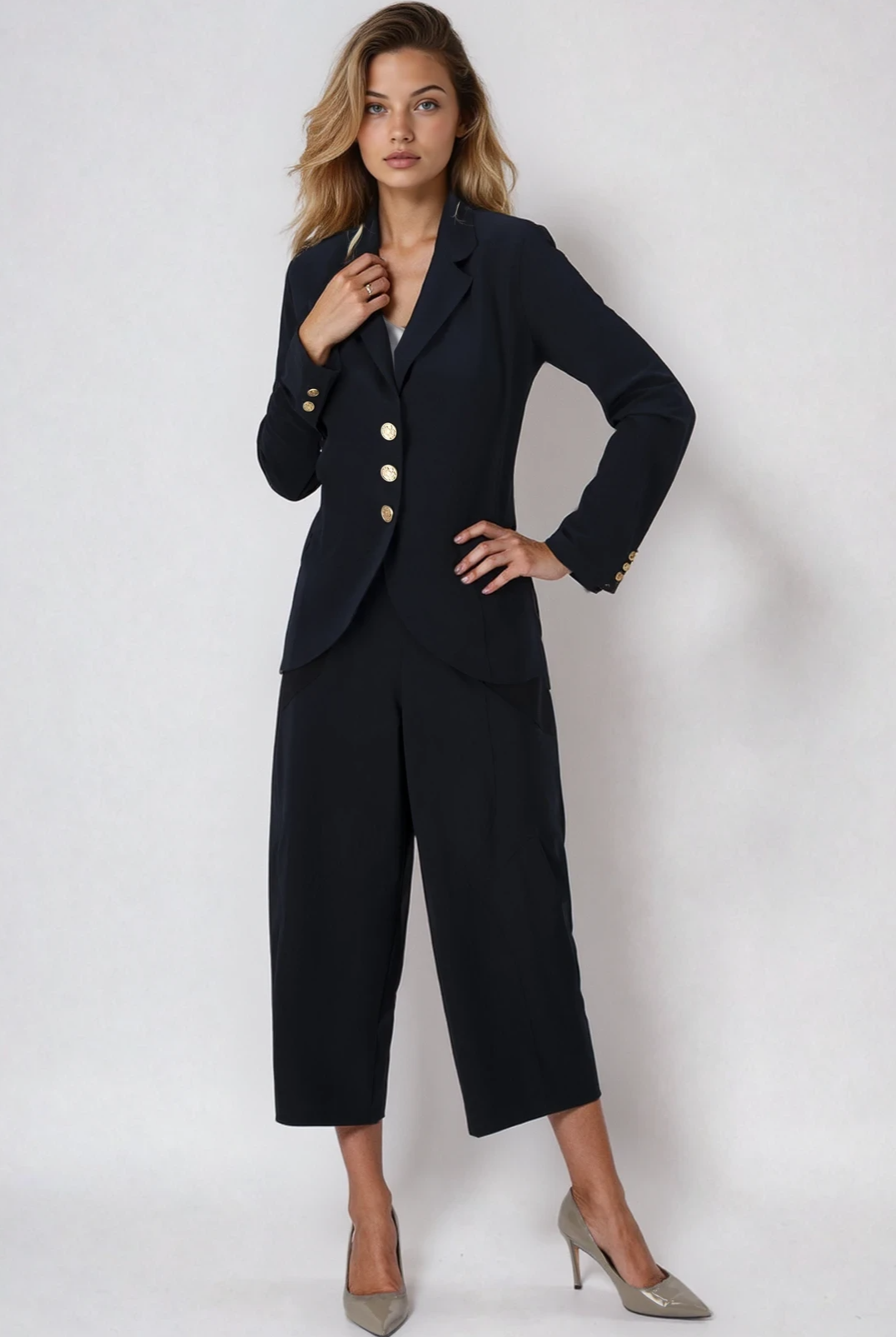 PAULA RYAN Osaka Pant - Microjersey Black - Paula Ryan