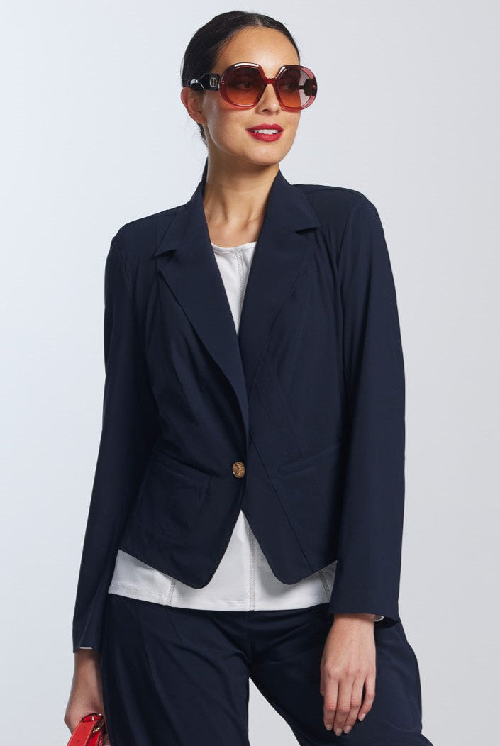PAULA RYAN Girlfriend Jacket - Navy - Paula Ryan