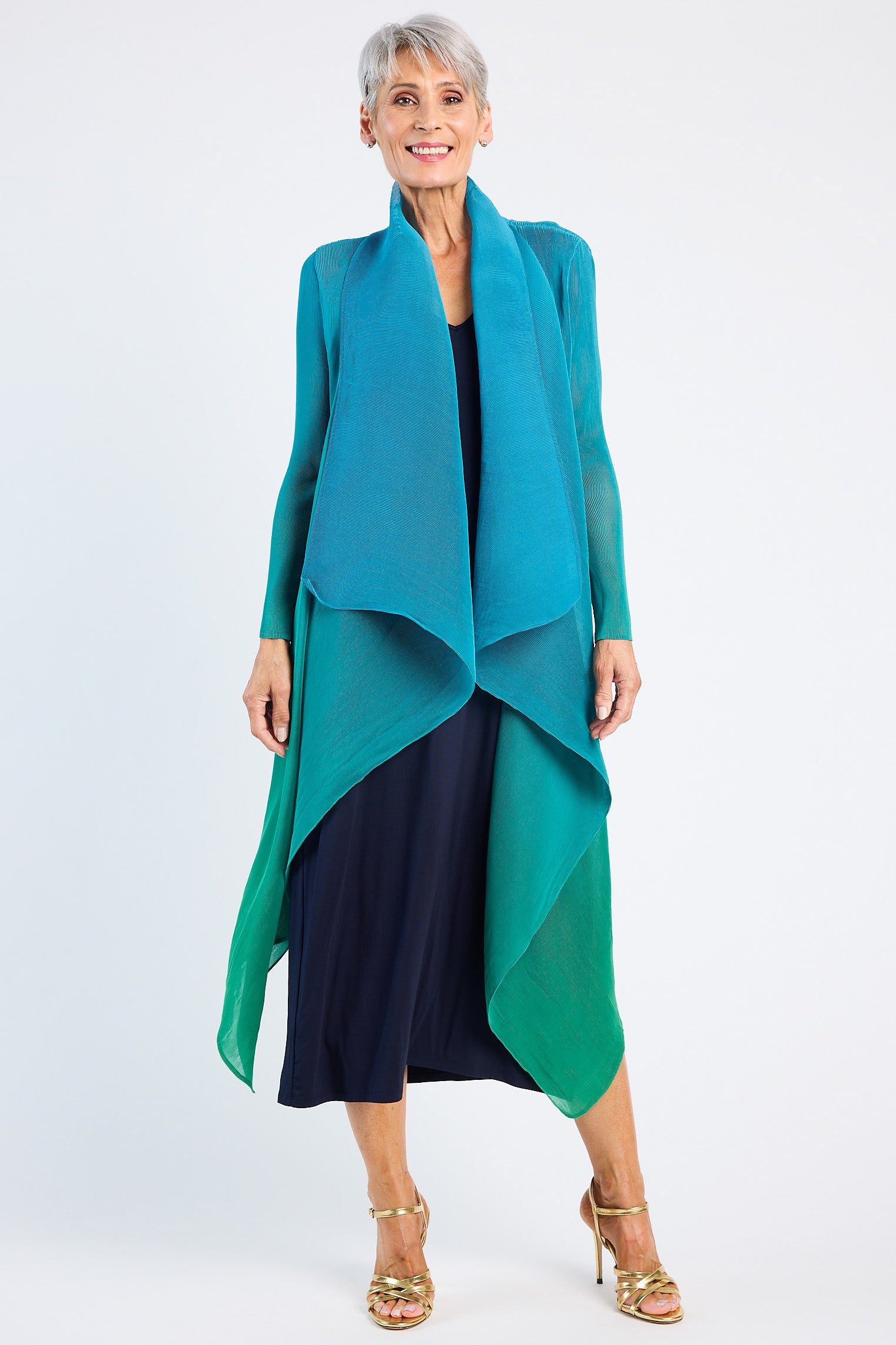 ALQUEMA - Collare Coat Biscay to Fern - Magpie Style