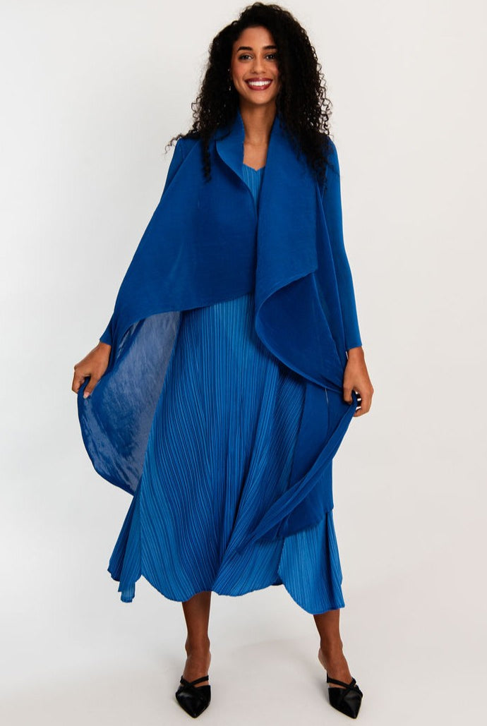 ALQUEMA - Collare Coat - Royal - Magpie Style